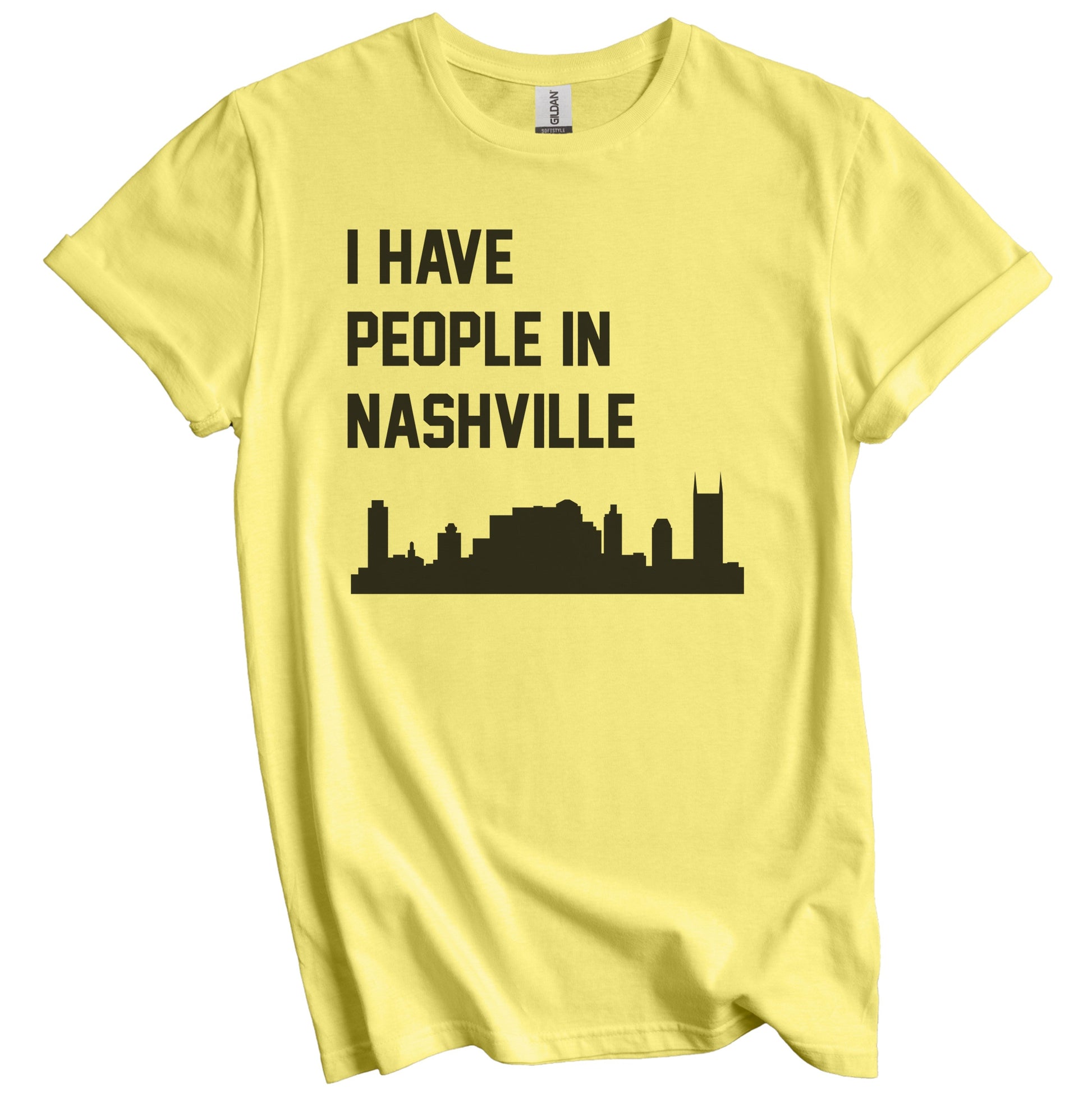 I Have People In Nashville Tennessee Skyline T-Shirt