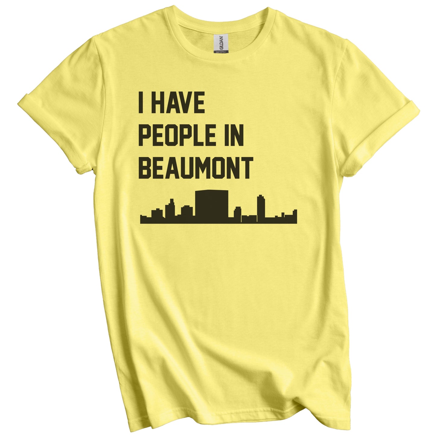 I Have People In Beaumont Texas Skyline T-Shirt