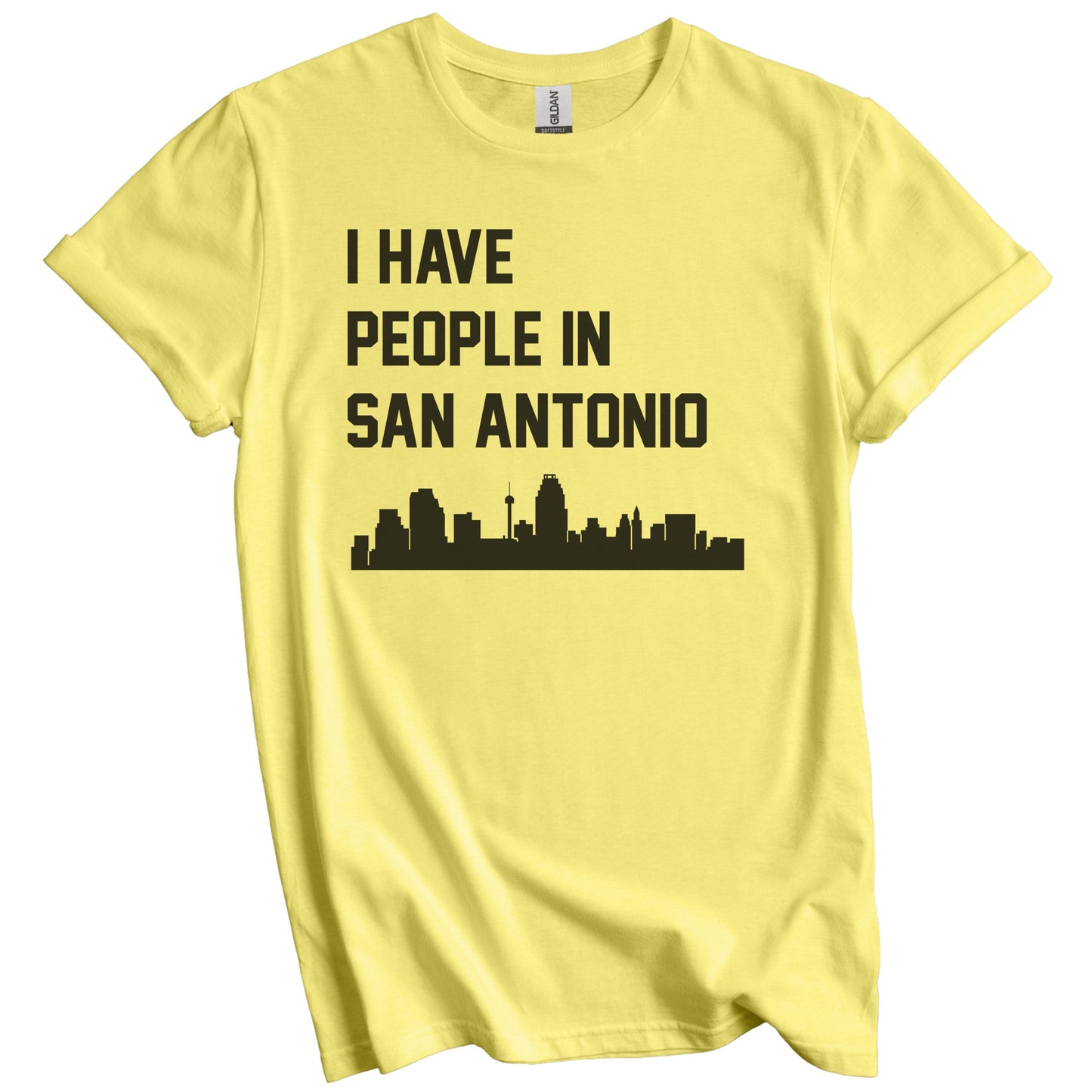 I Have People In San Antonio Texas Skyline T-Shirt