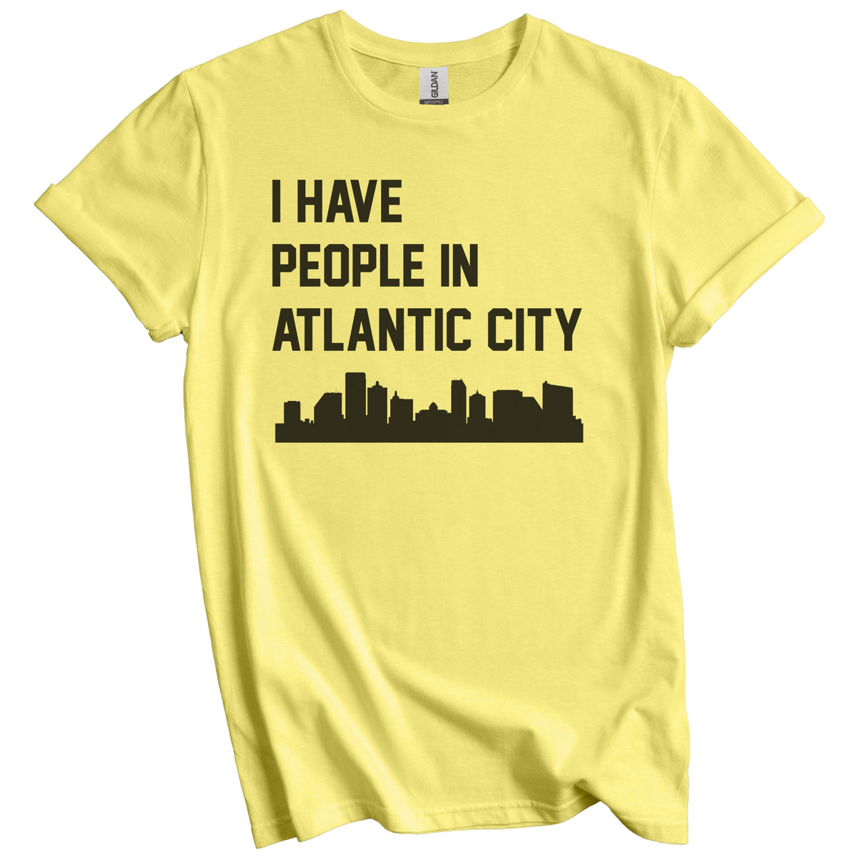 I Have People In Atlantic City New Jersey Skyline T-Shirt
