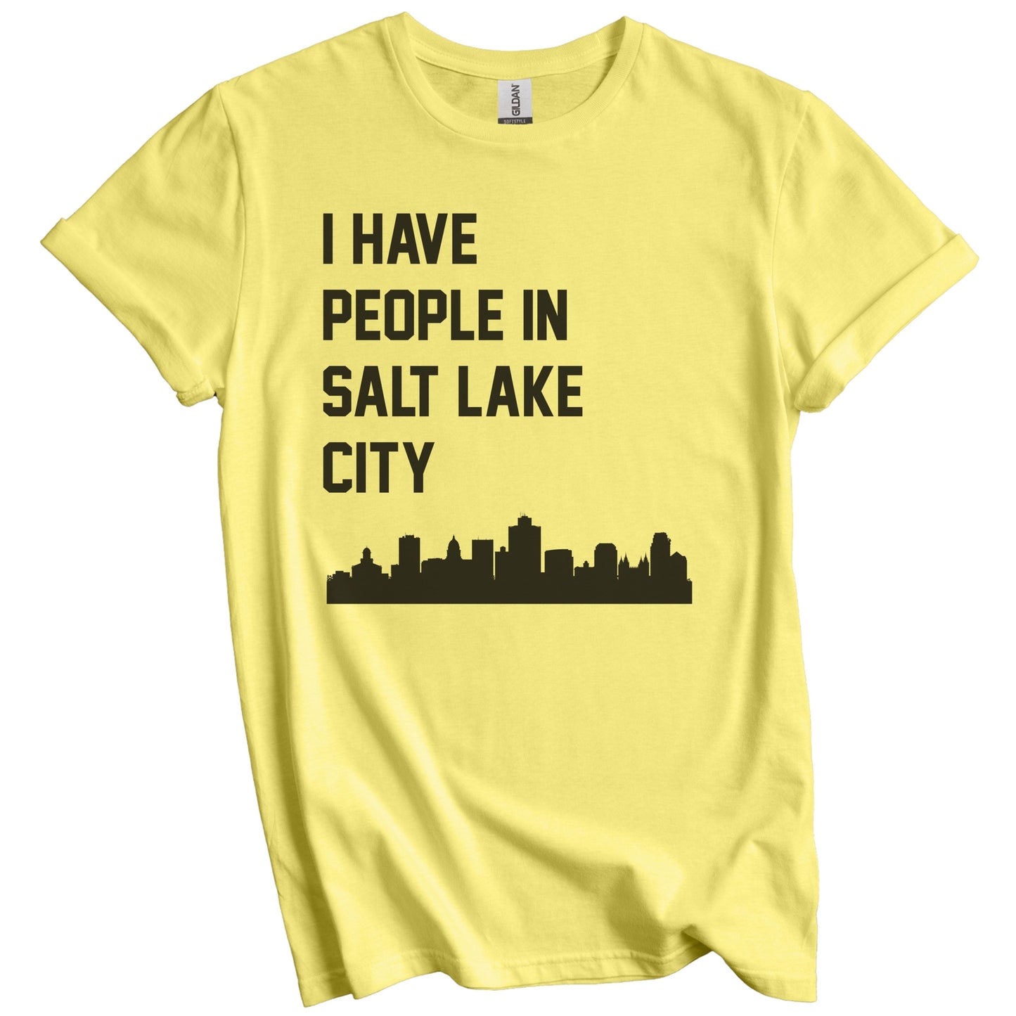 I Have People In Salt Lake City Utah Skyline T-Shirt
