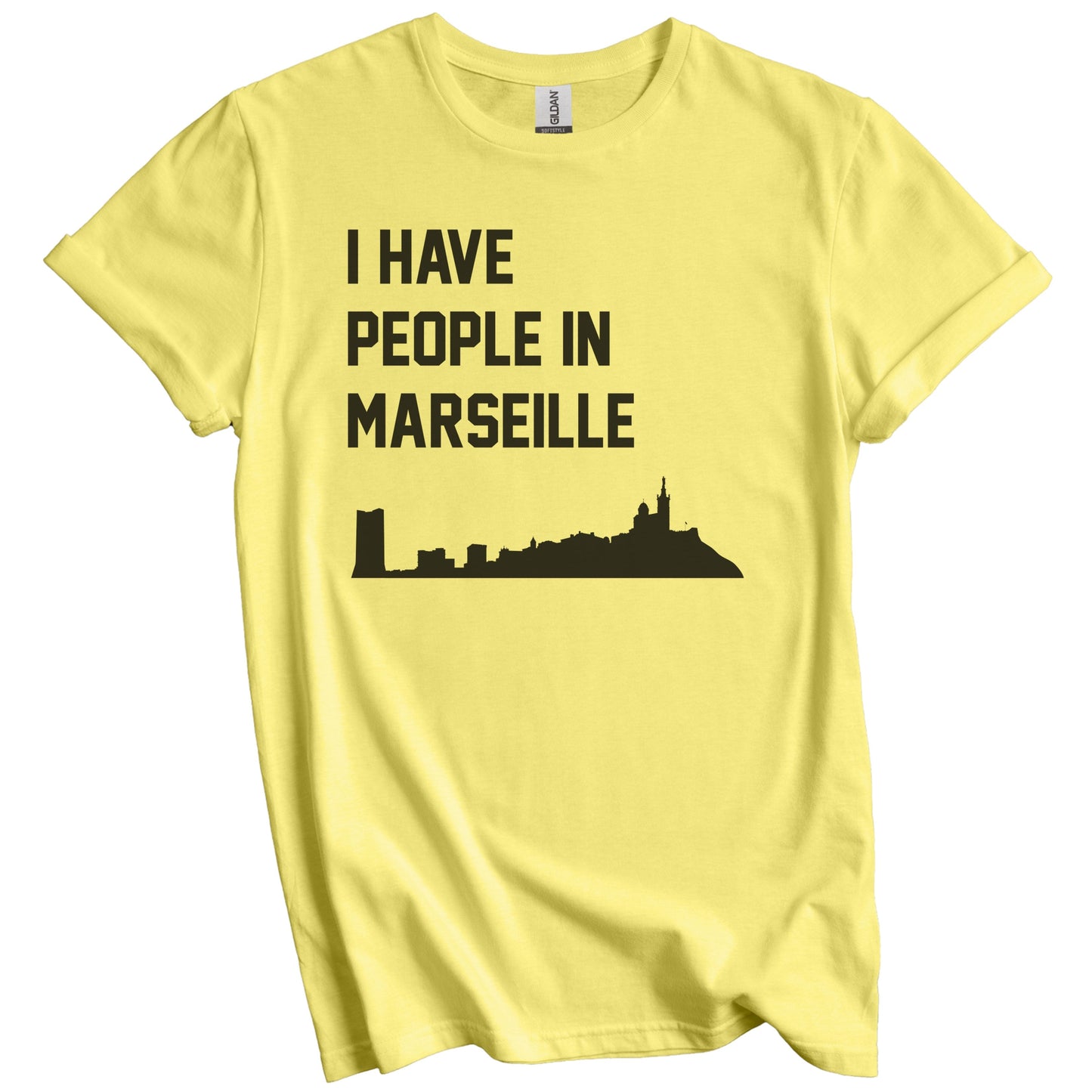 I Have People In Marseille France Skyline T-Shirt