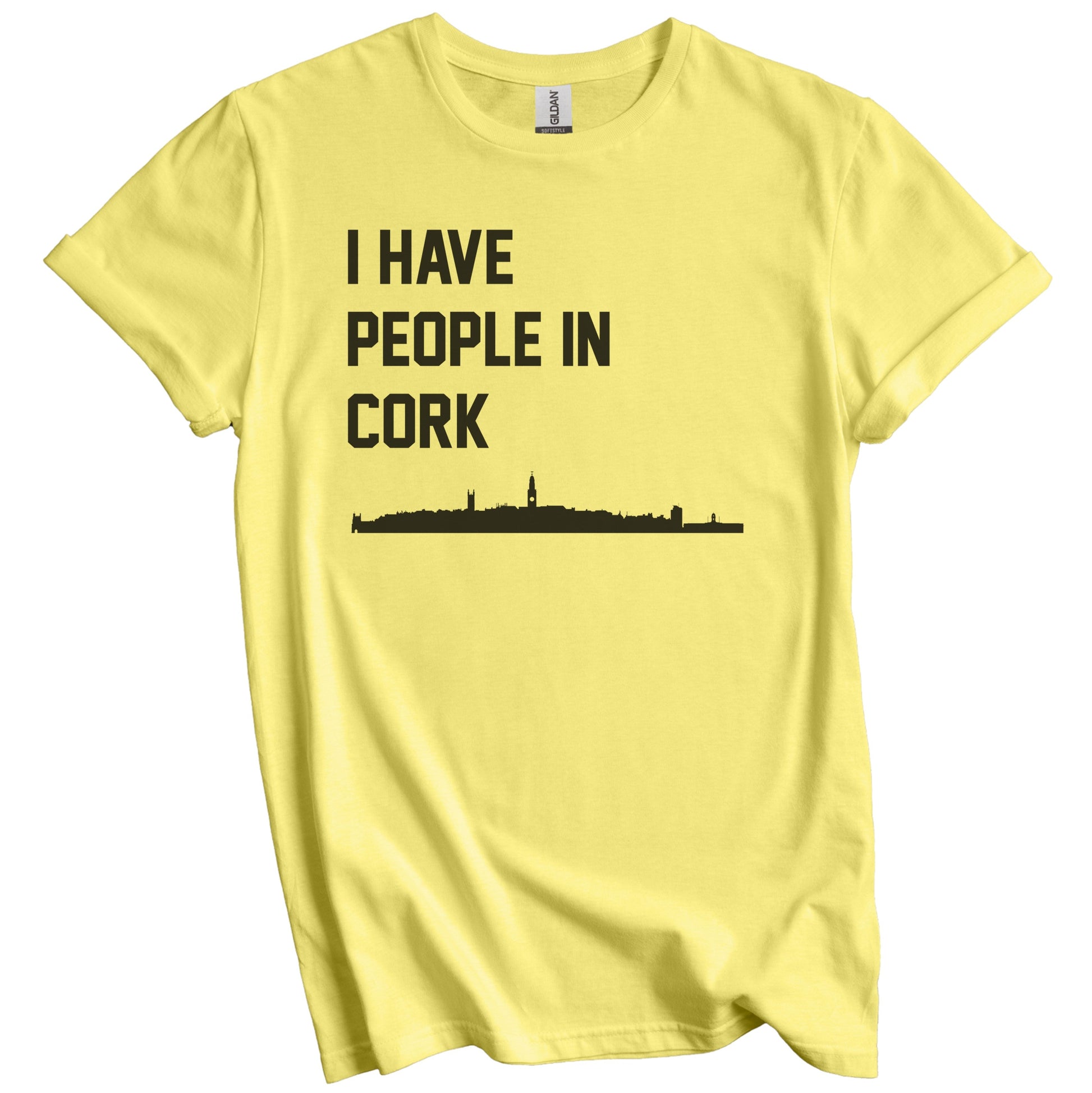 I Have People In Cork Ireland Skyline T-Shirt