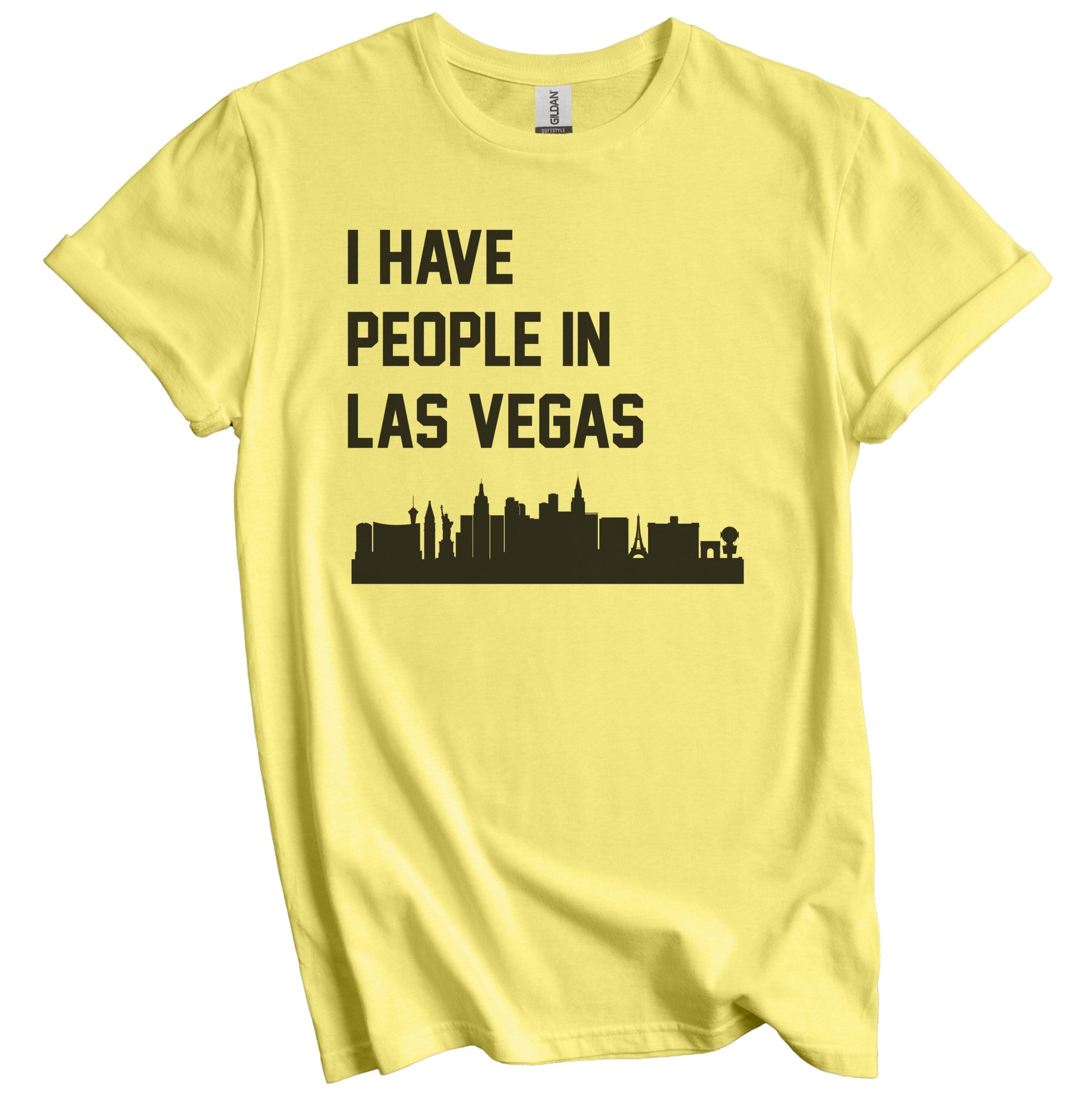 I Have People In Las Vegas Nevada Skyline T-Shirt