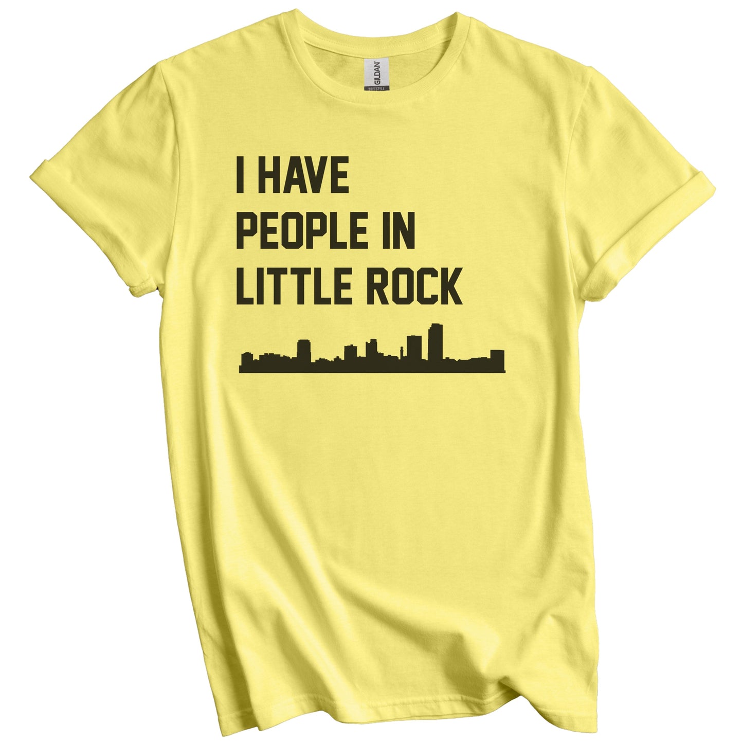I Have People In Little Rock Arkansas Skyline T-Shirt