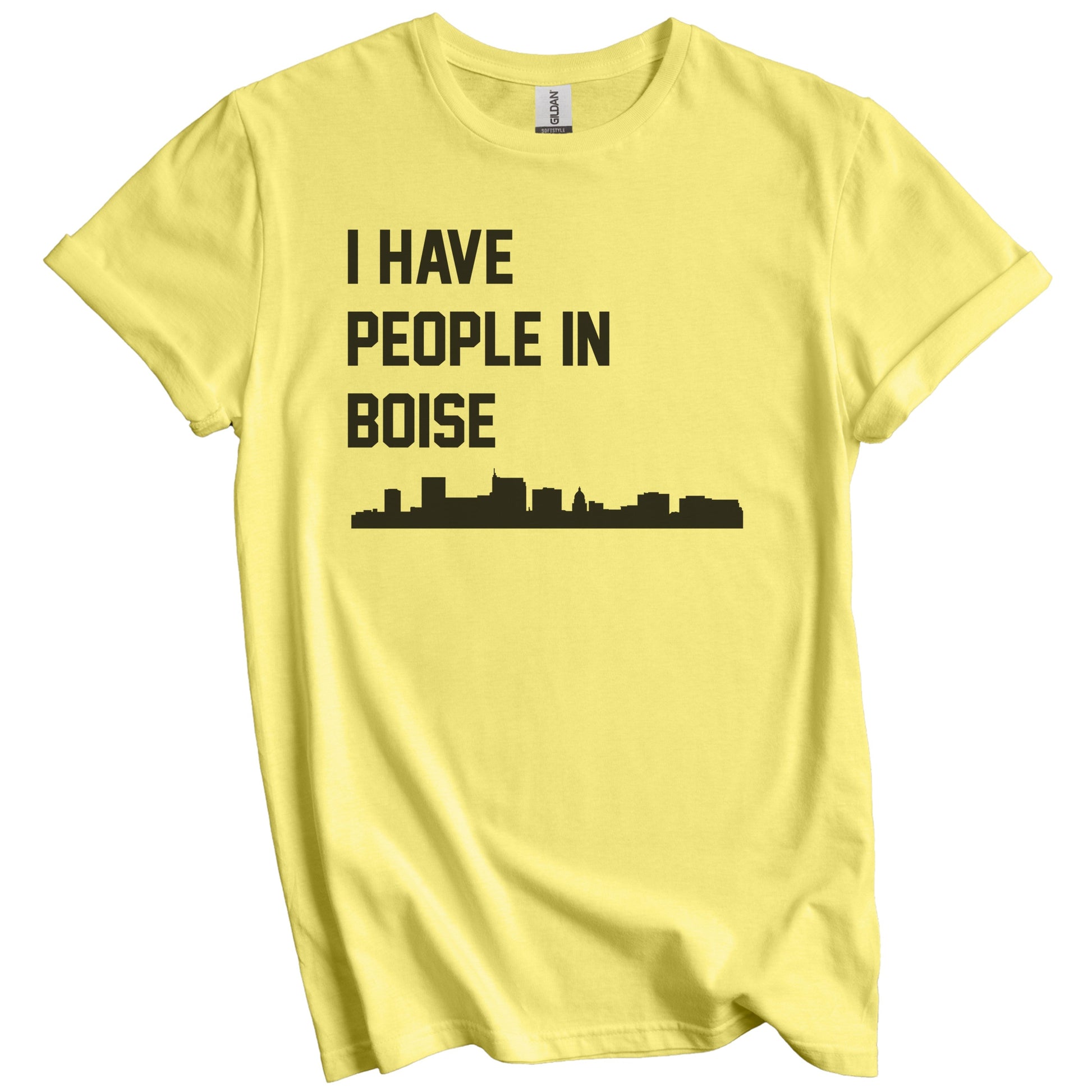 I Have People In Boise Idaho Skyline T-Shirt