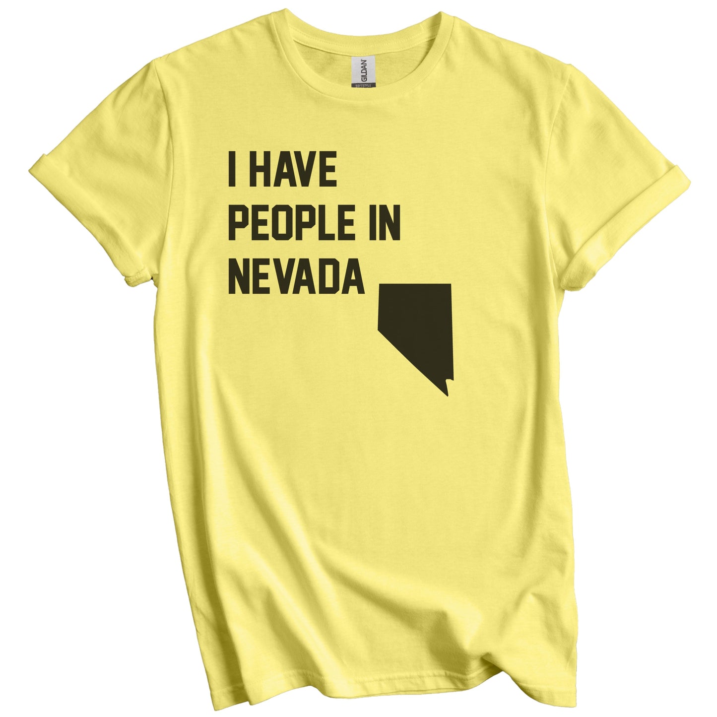 I Have People In Nevada T-Shirt - Nevadan Family Gift