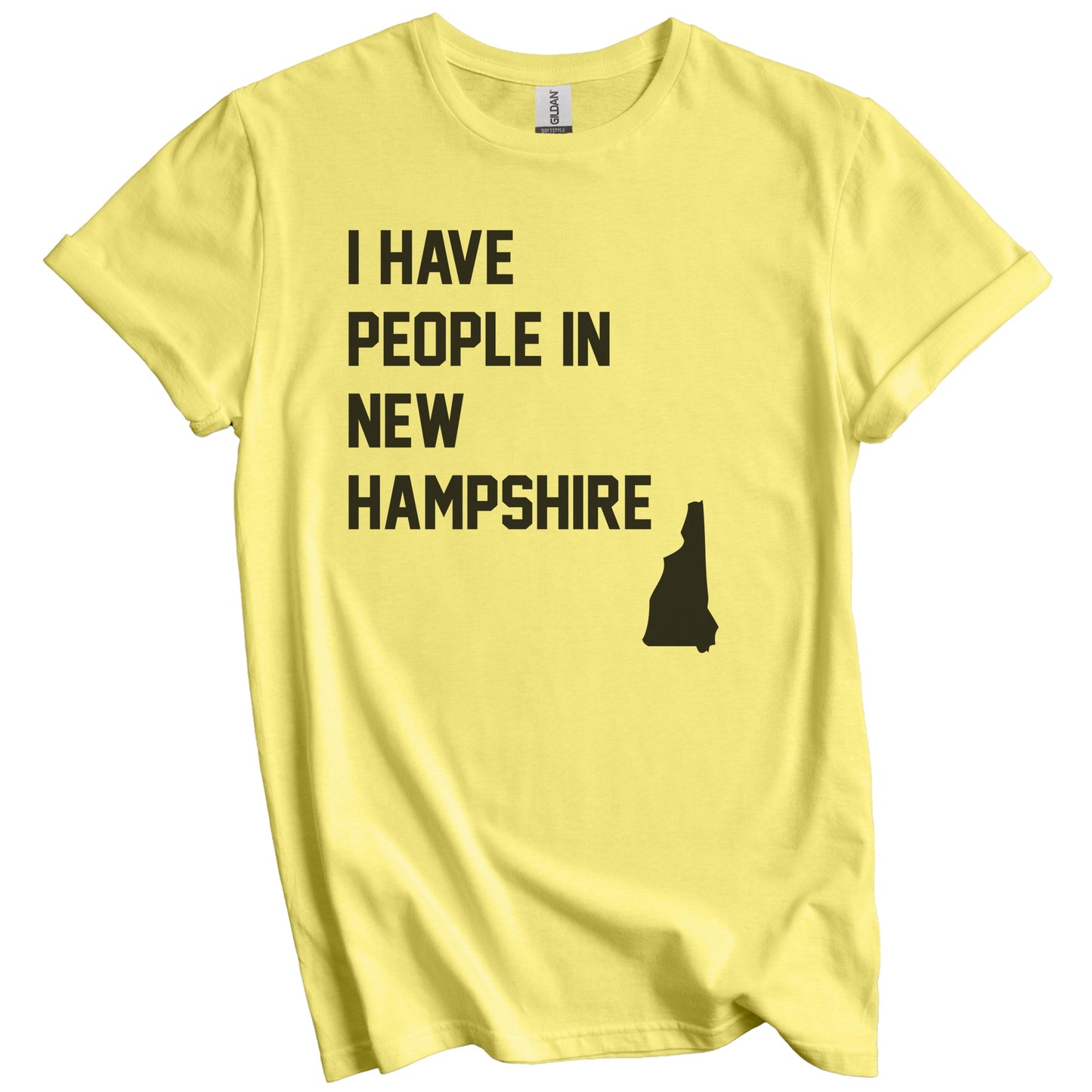 I Have People In New Hampshire T-Shirt - New Hampshirite Family Gift