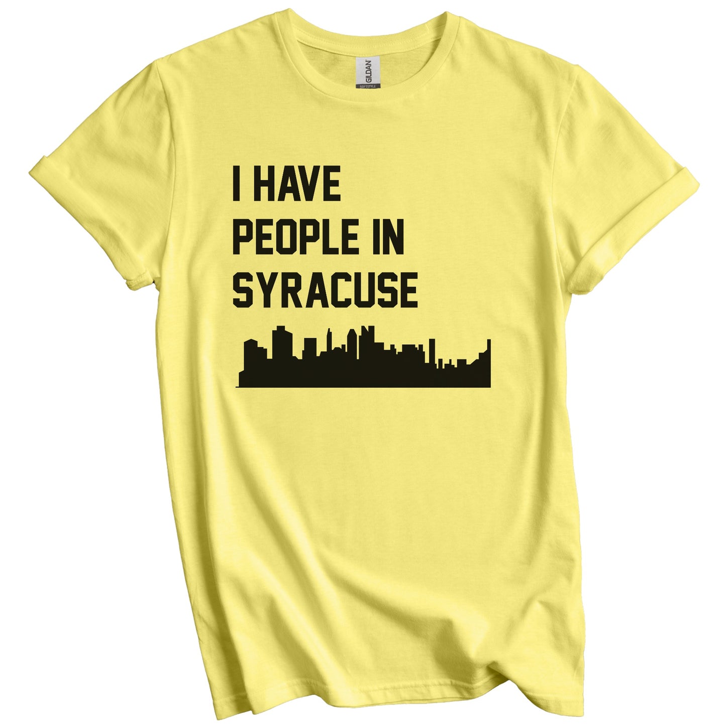 I Have People In Syracuse New York Skyline T-Shirt