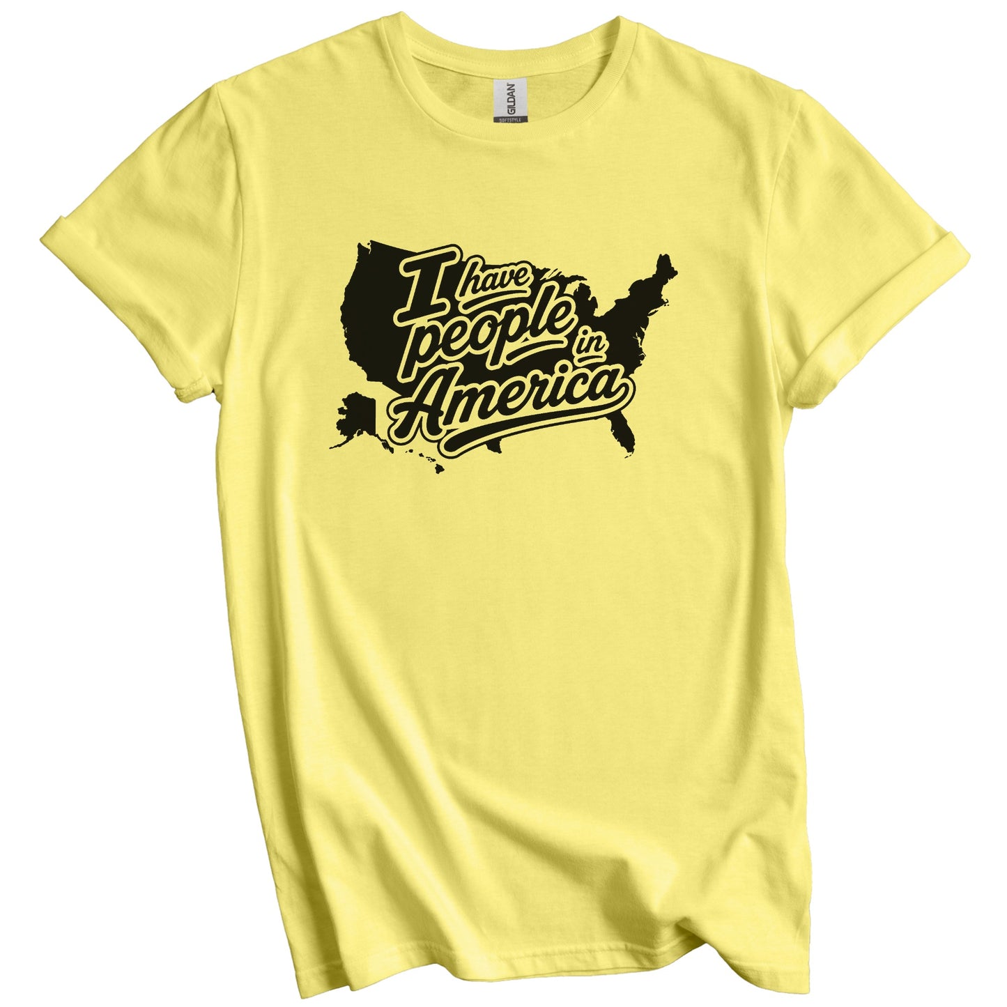 I Have People In America Country Silhouette T-Shirt