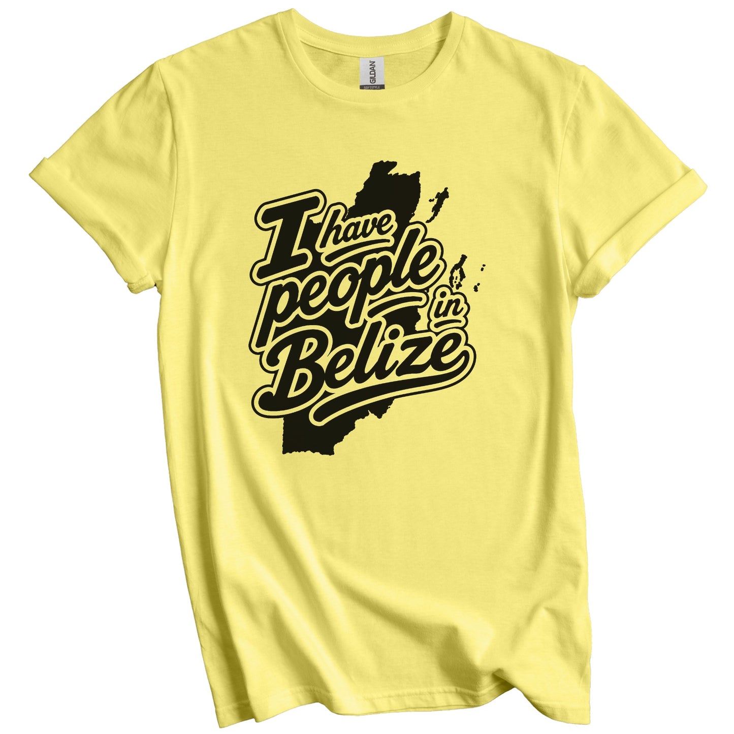 I Have People In Belize Country Silhouette T-Shirt