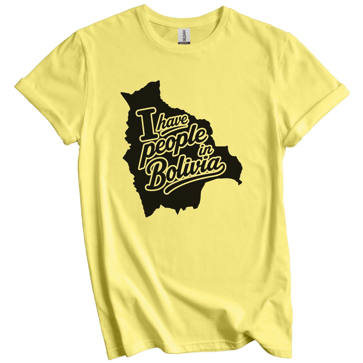 I Have People In Bolivia Country Silhouette T-Shirt