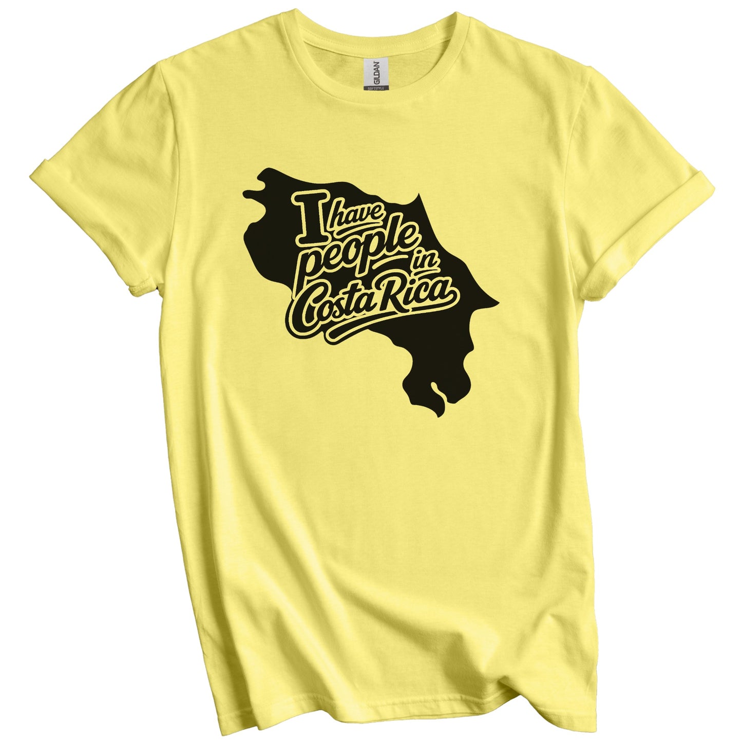 I Have People In Costa Rica Country Silhouette T-Shirt