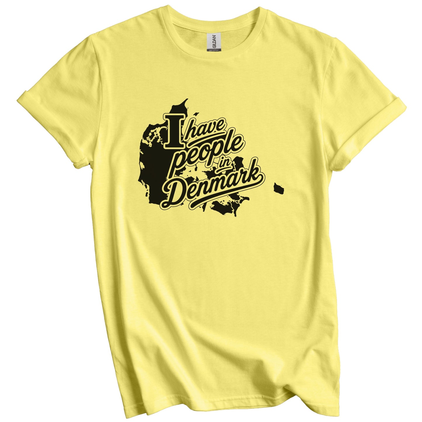 I Have People In Denmark Country Silhouette T-Shirt