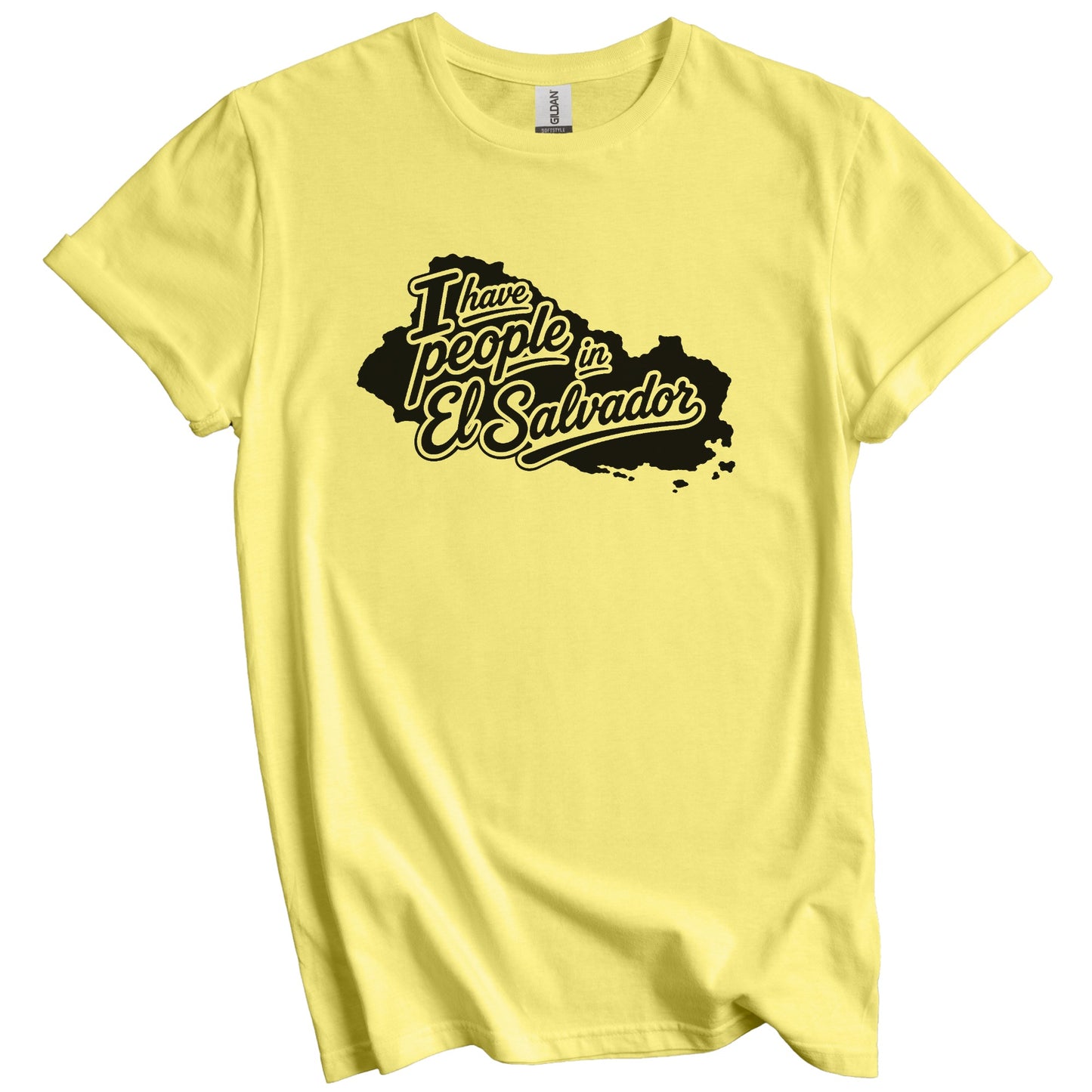 I Have People In El Salvador Country Silhouette T-Shirt