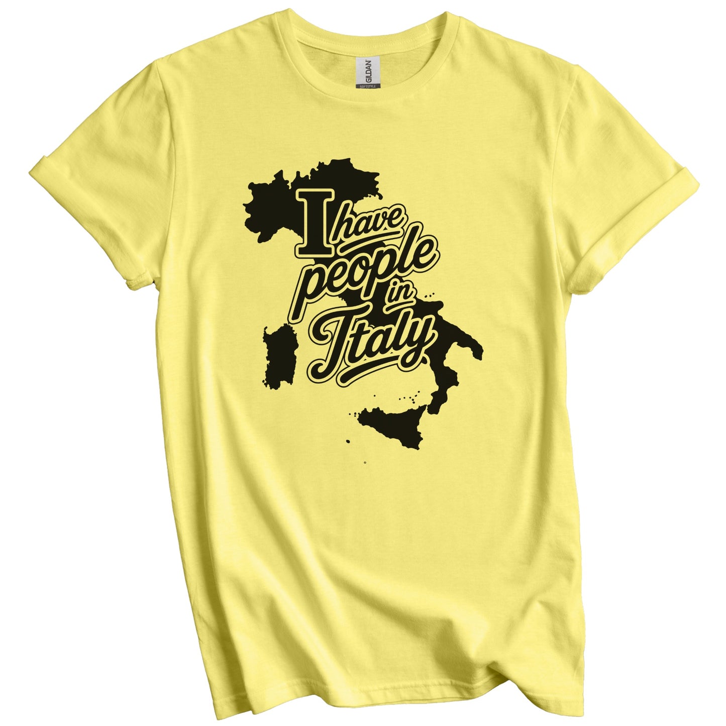 I Have People In Italy Country Silhouette T-Shirt