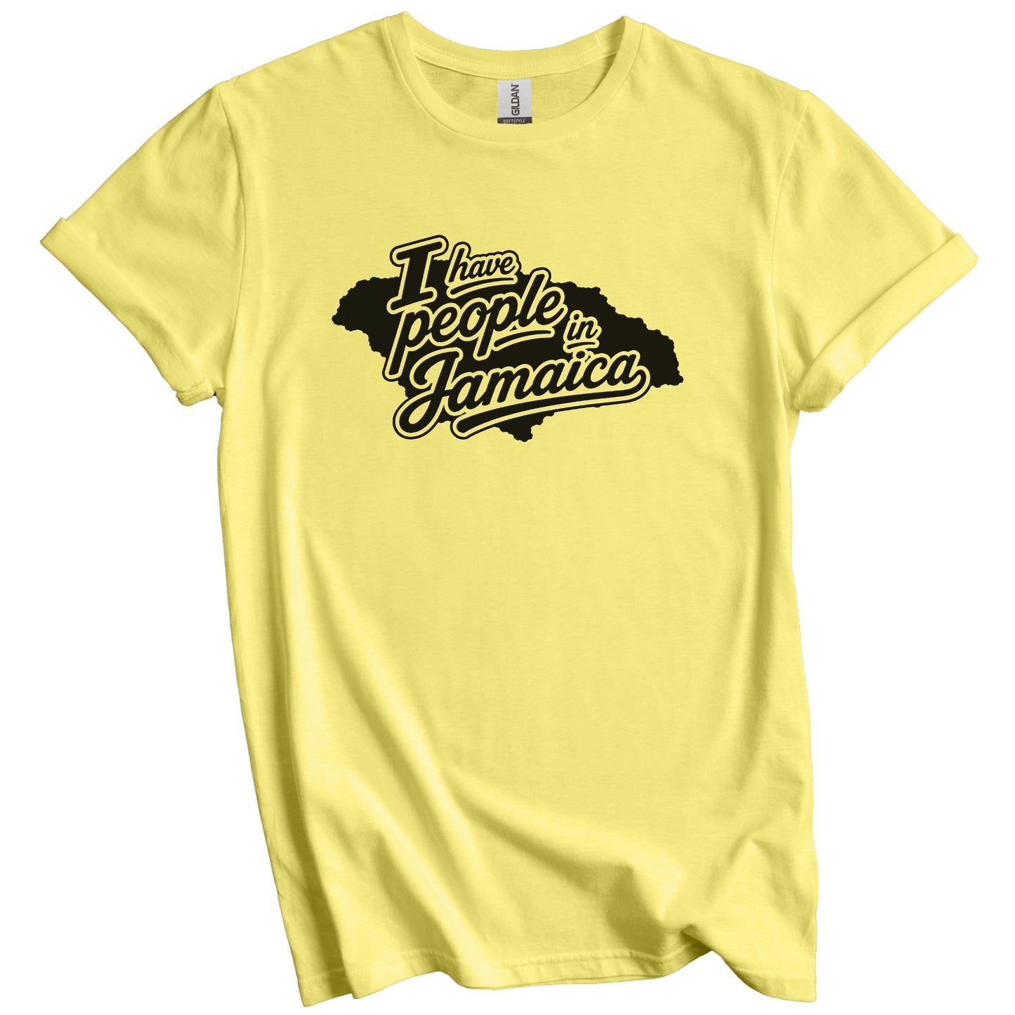 I Have People In Jamaica Country Silhouette T-Shirt