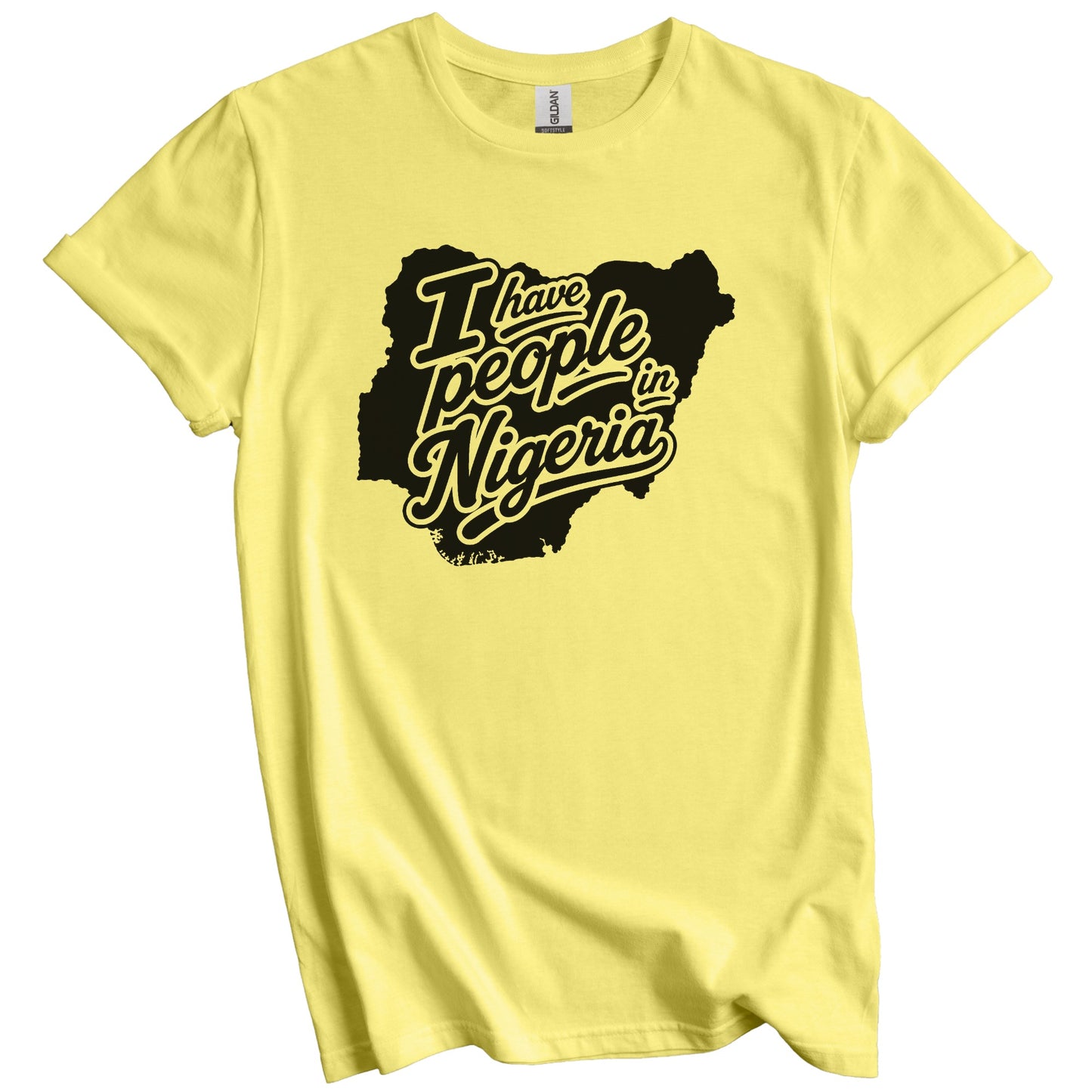 I Have People In Nigeria Country Silhouette T-Shirt