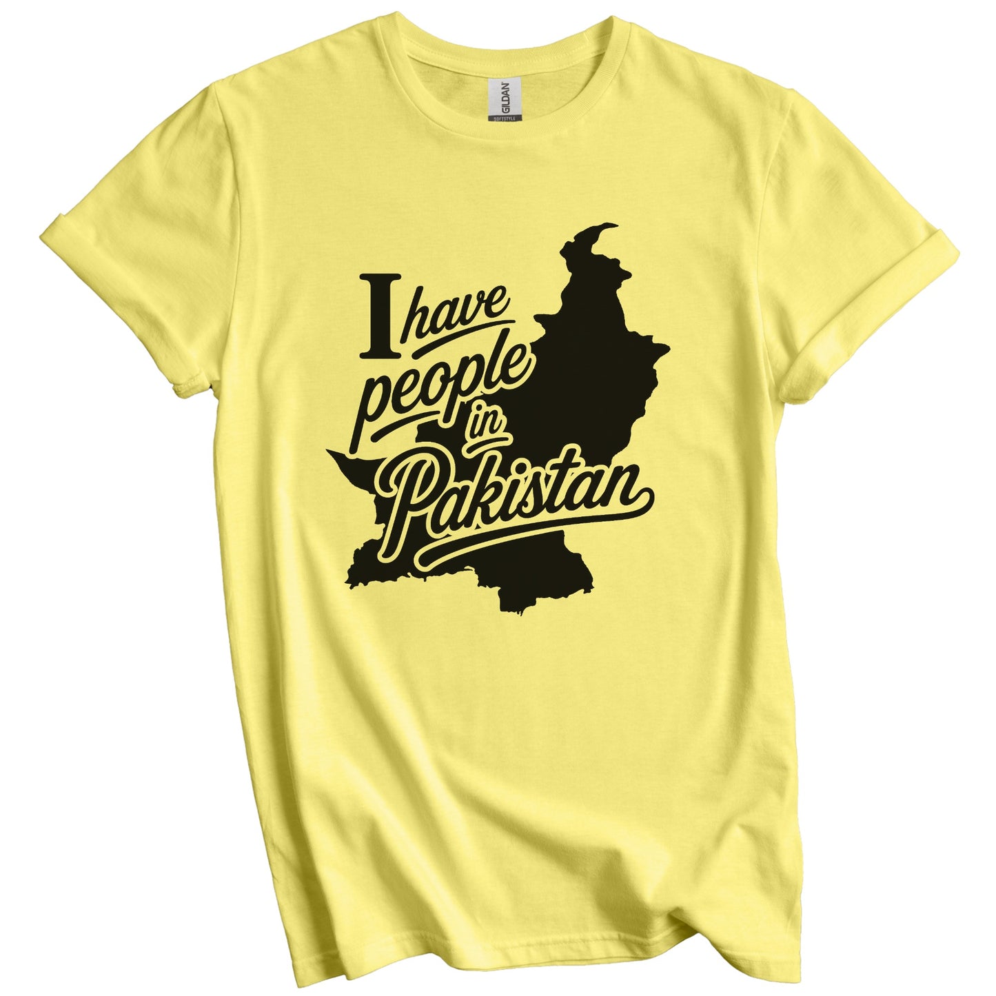 I Have People In Pakistan Country Silhouette T-Shirt