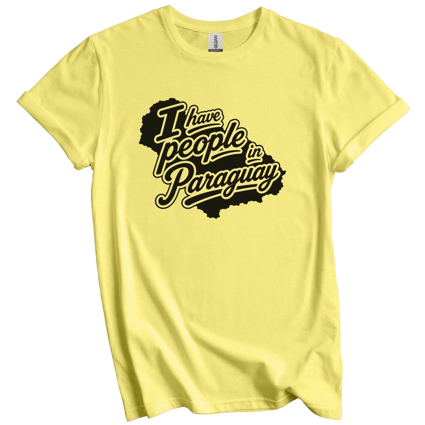 I Have People In Paraguay Country Silhouette T-Shirt