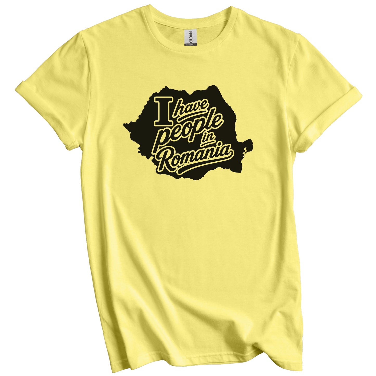 I Have People In Romania Country Silhouette T-Shirt