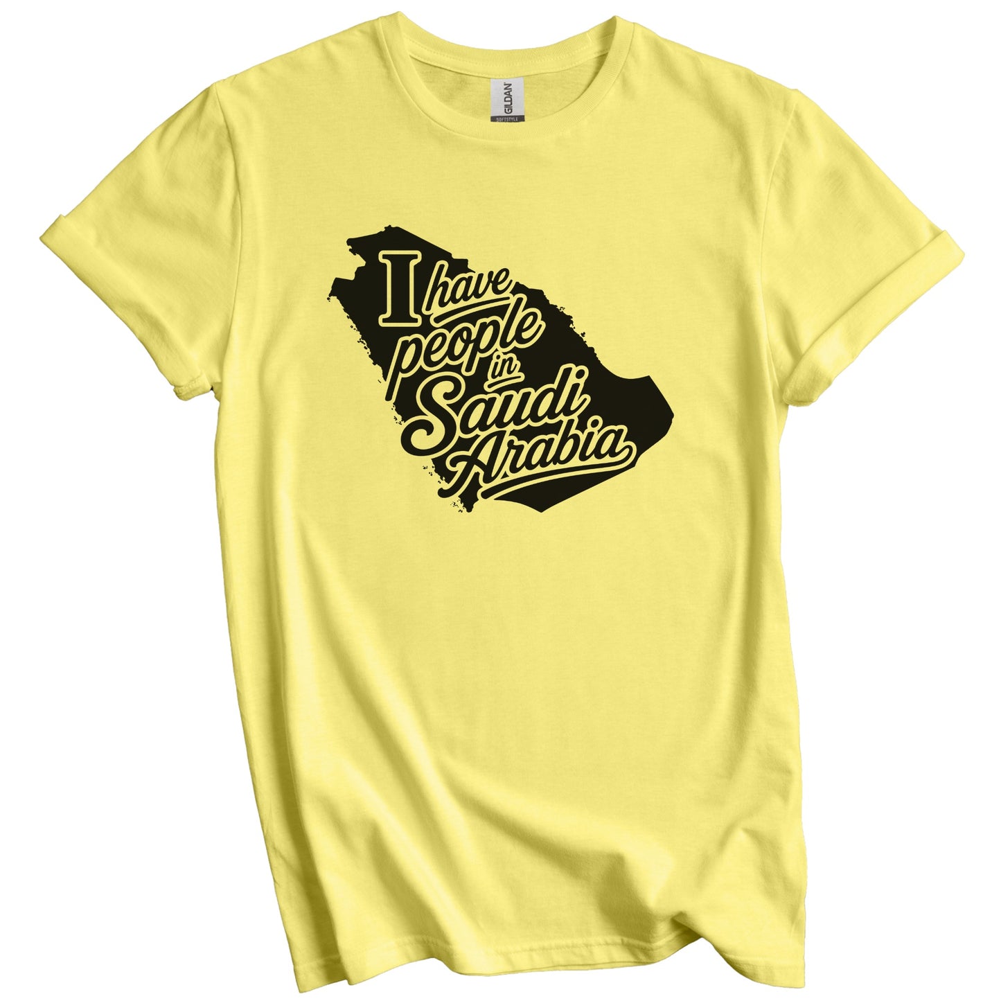 I Have People In Saudi Arabia Country Silhouette T-Shirt