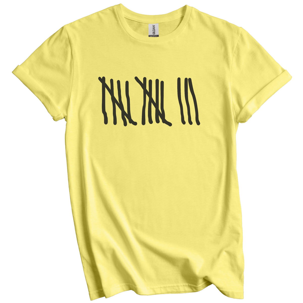 Counting To 13 Years Old Tally Marks Funny 13th Birthday T-Shirt
