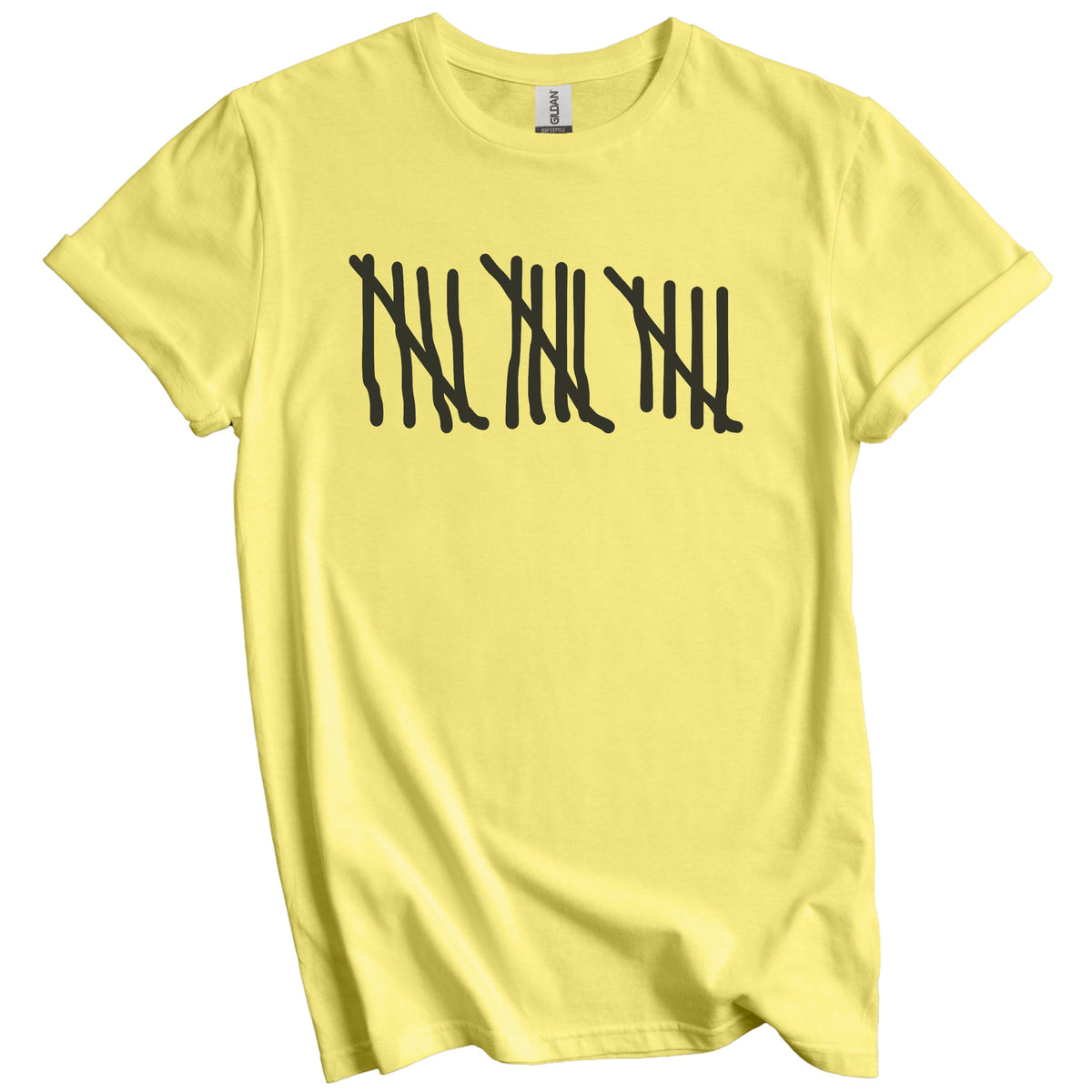 Counting To 15 Years Old Tally Marks Funny 15th Birthday T-Shirt