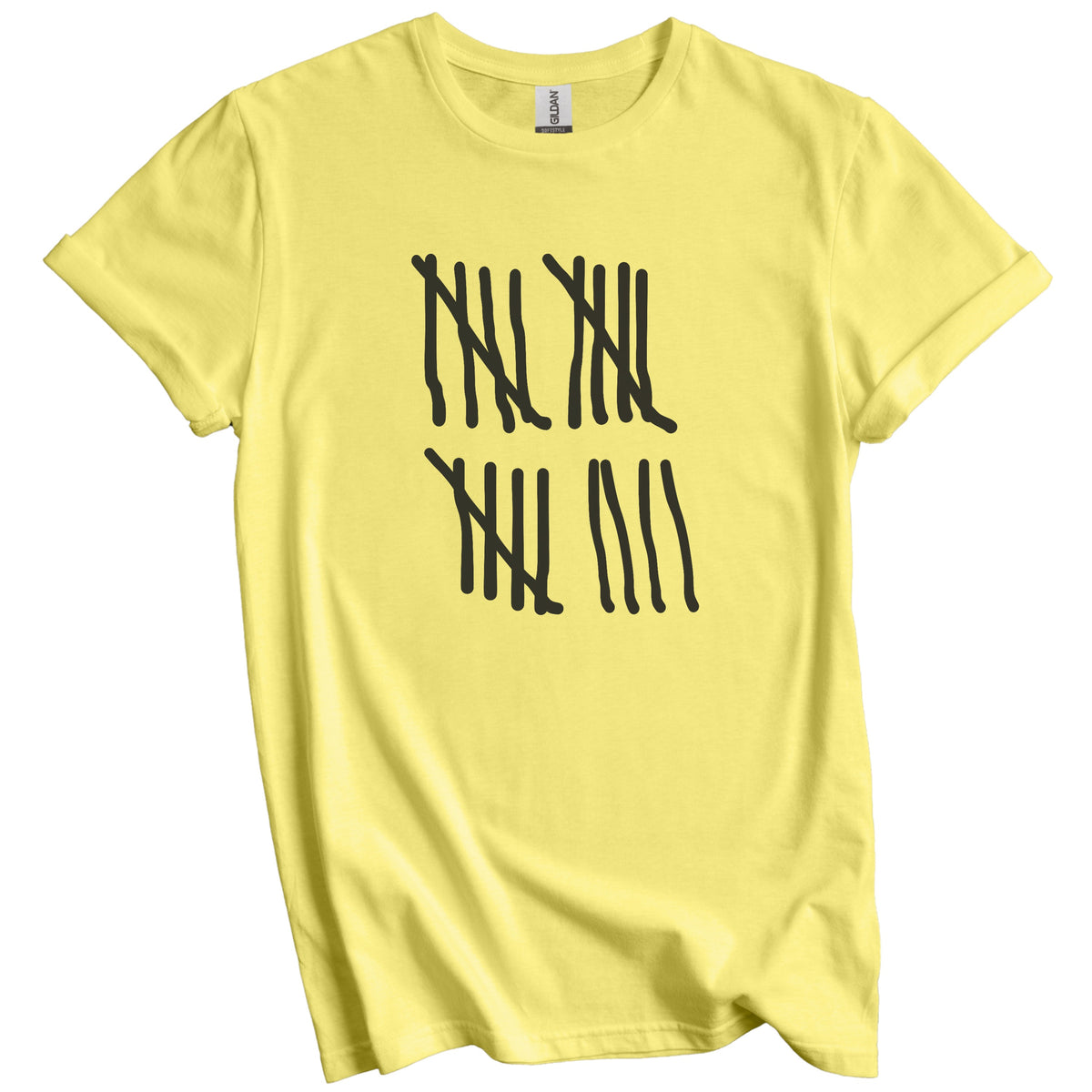 Counting To 19 Years Old Tally Marks Funny 19th Birthday T-Shirt