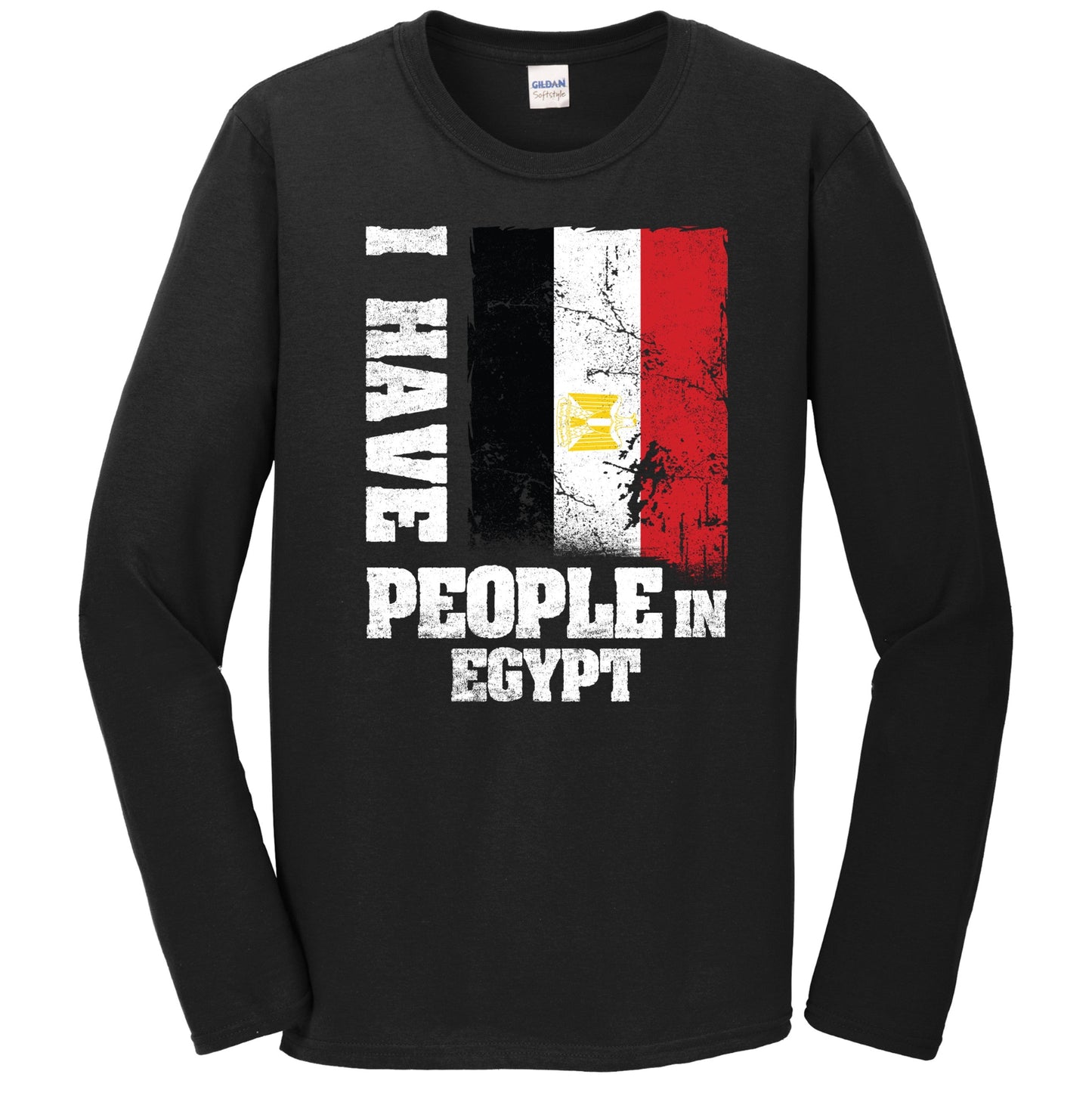 I Have People In Egypt Egyptian Flag Long Sleeve T-Shirt