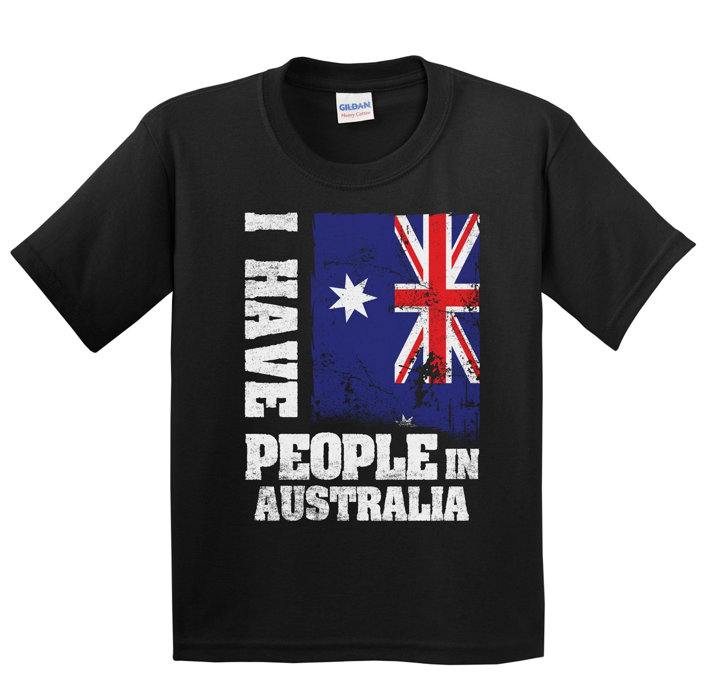 I Have People In Australia Australian Flag Youth T-Shirt