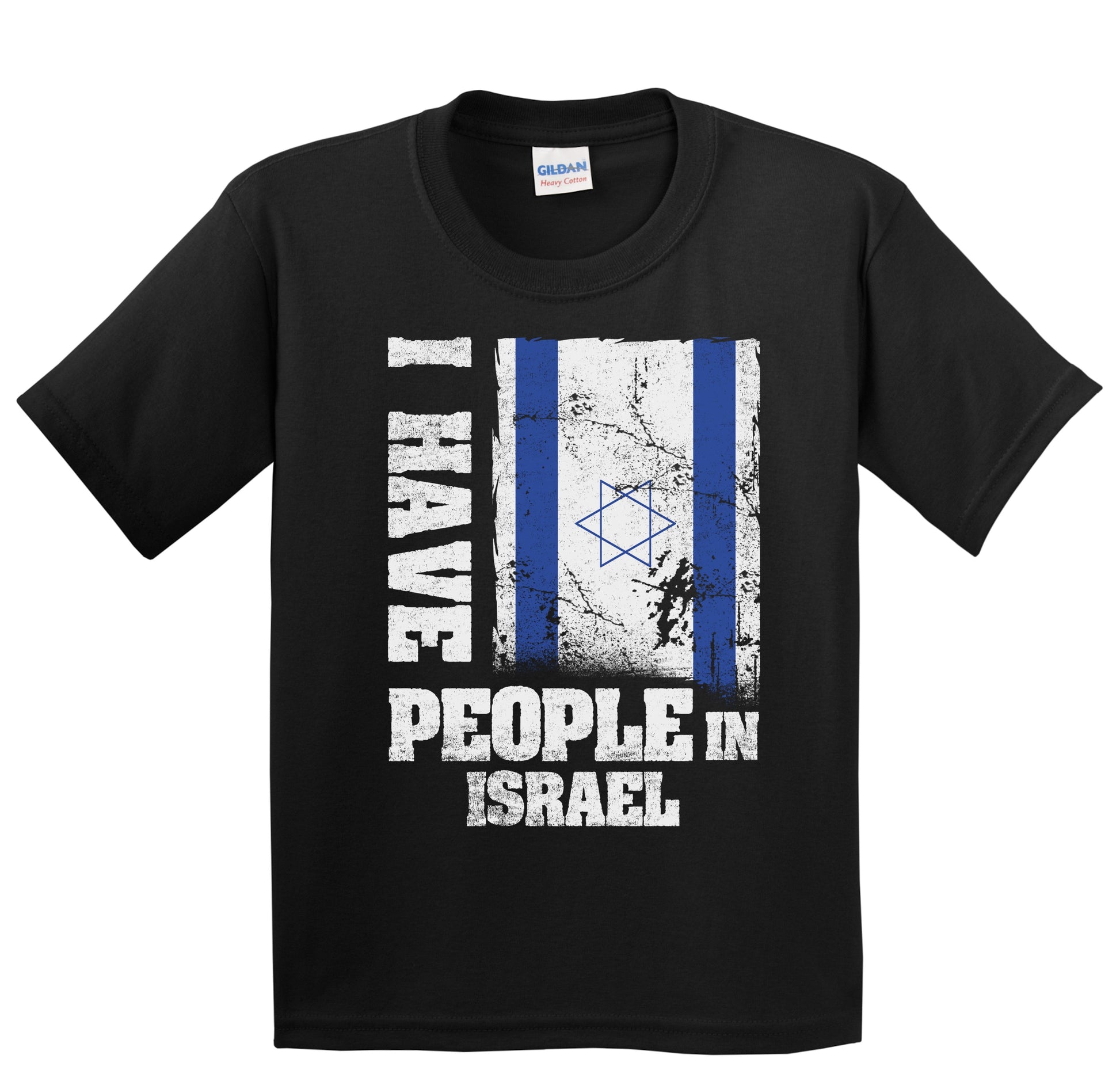 I Have People In Israel Israeli Flag Youth T-Shirt