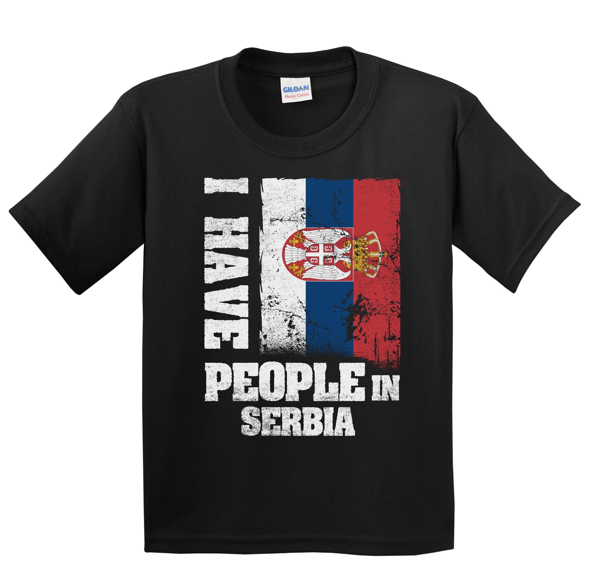 I Have People In Serbian Serbia Flag Youth T-Shirt