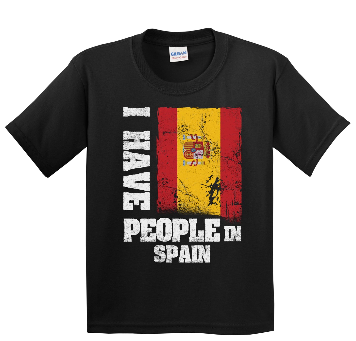 I Have People In Spain Spanish Flag Youth T-Shirt
