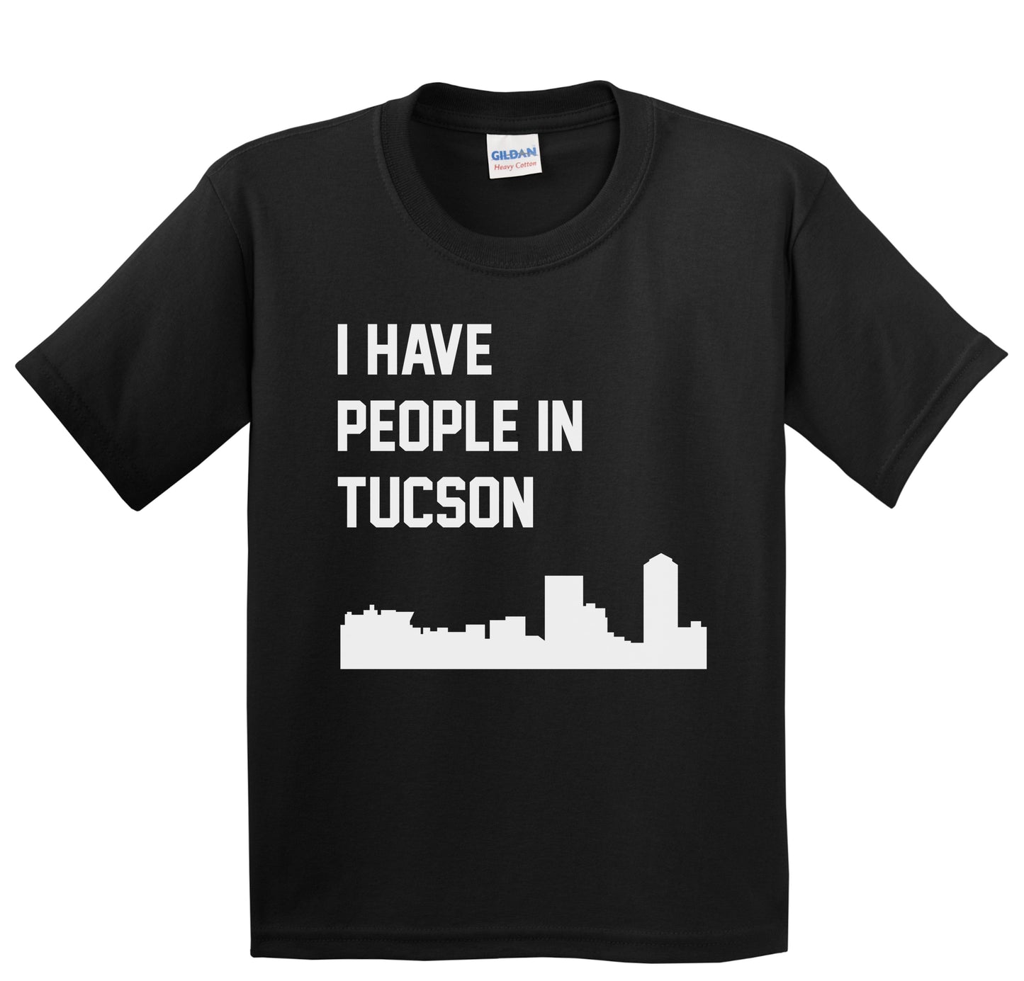 I Have People In Tucson Arizona Skyline Youth T-Shirt