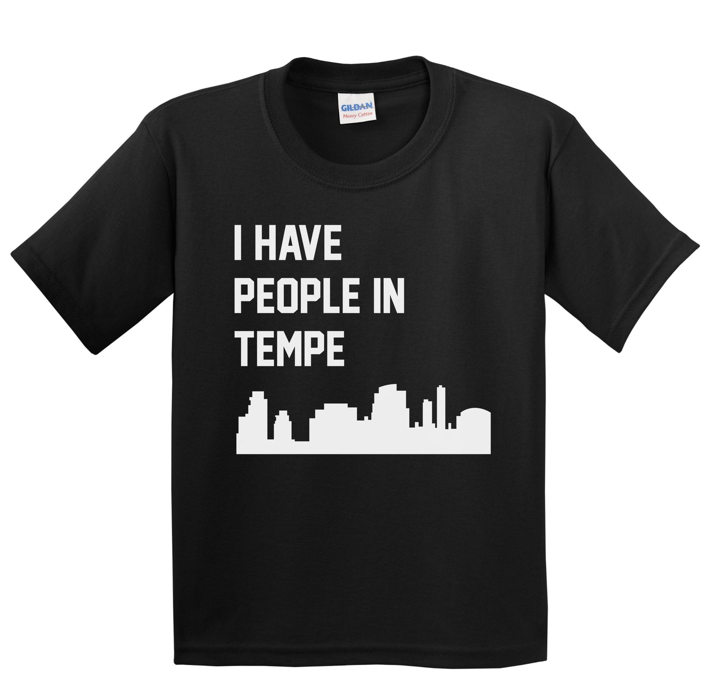 I Have People In Tempe Arizona Skyline Youth T-Shirt