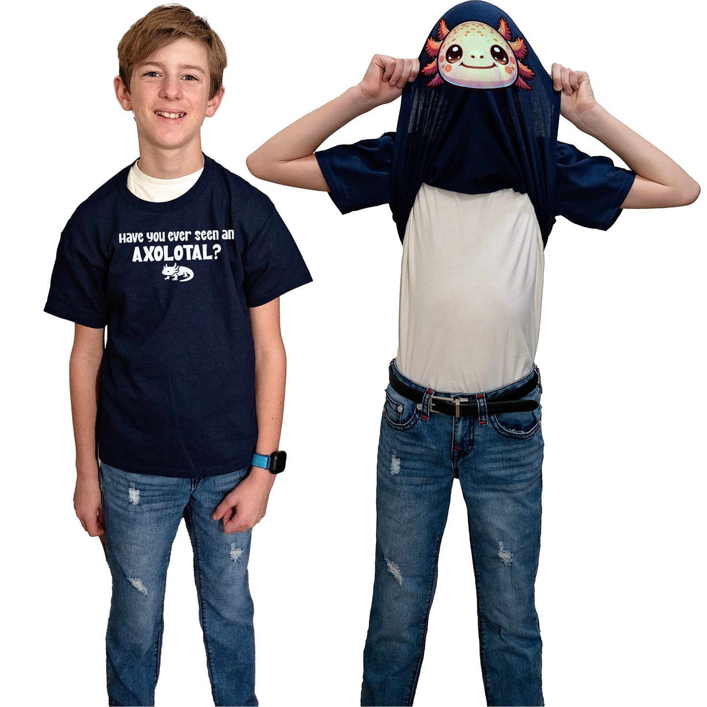 Axolotl Flip Shirt - Have You Ever Seen An Axolotl? Funny Axolotl T-Shirt