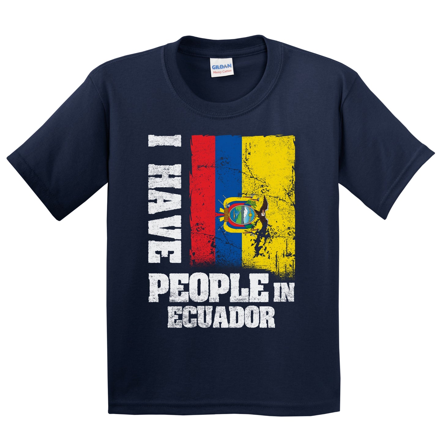 I Have People In Ecuador Ecuadorian Flag Youth T-Shirt