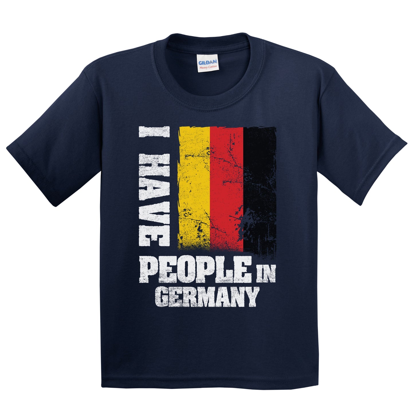 I Have People In Germany German Flag Youth T-Shirt