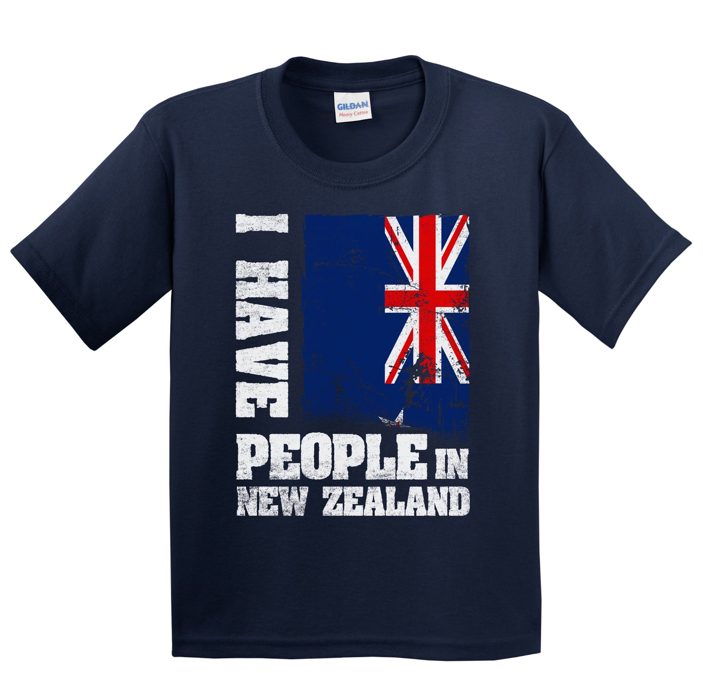 I Have People In New Zealand Kiwi Flag Youth T-Shirt