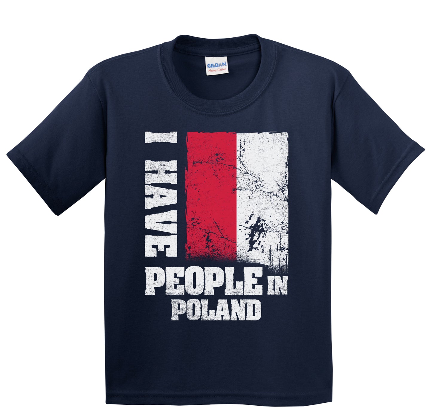 I Have People In Poland Polish Flag Youth T-Shirt