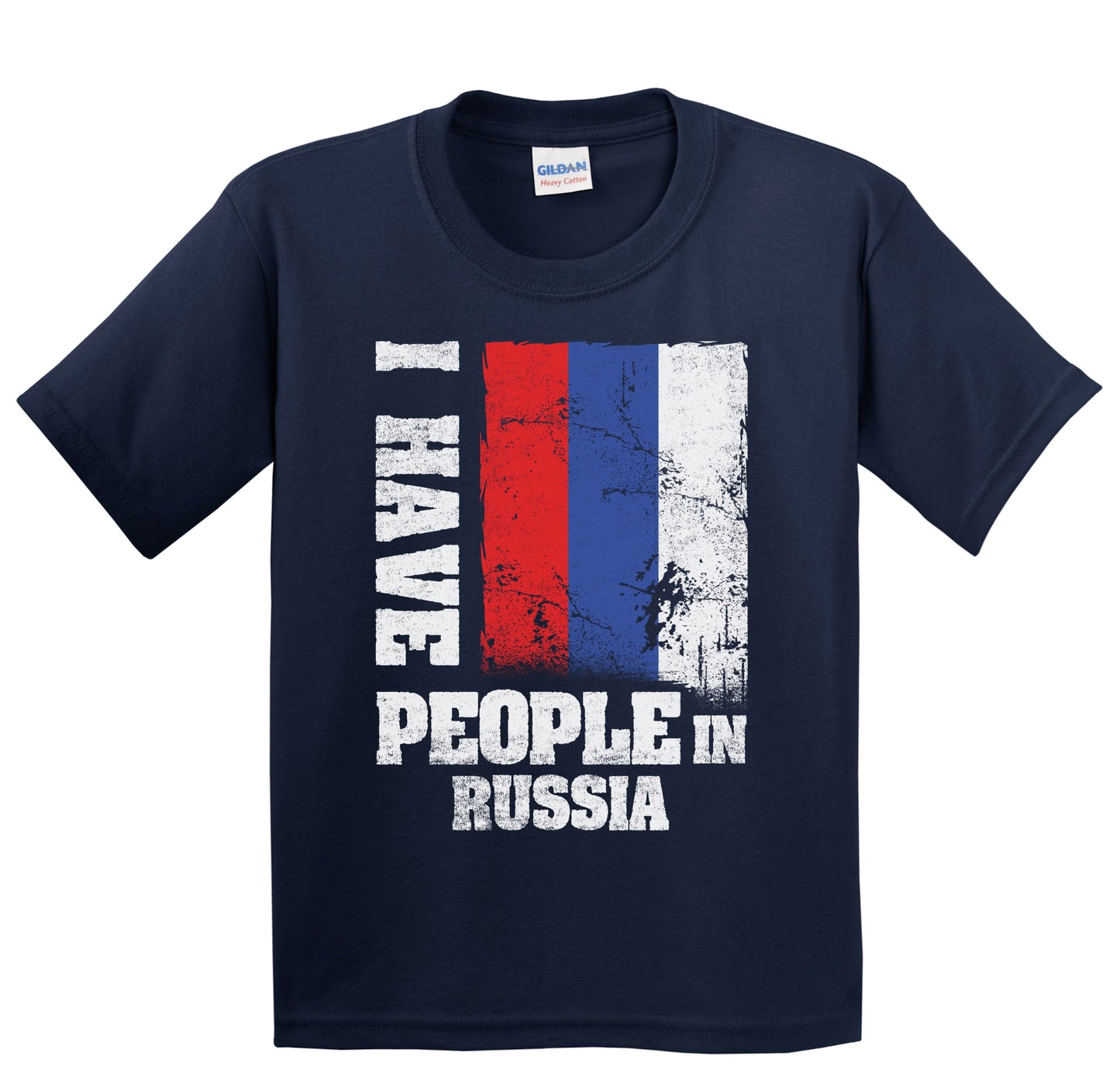 I Have People In Russia Russian Flag Youth T-Shirt