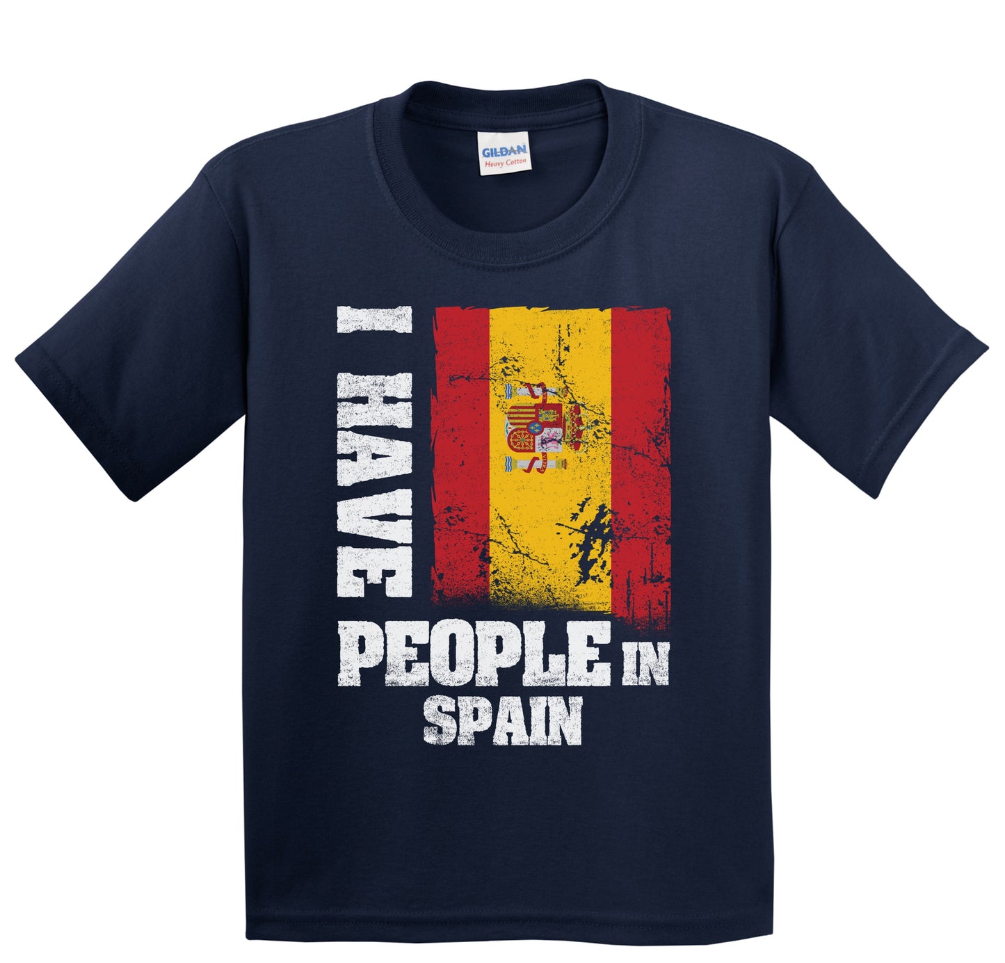 I Have People In Spain Spanish Flag Youth T-Shirt