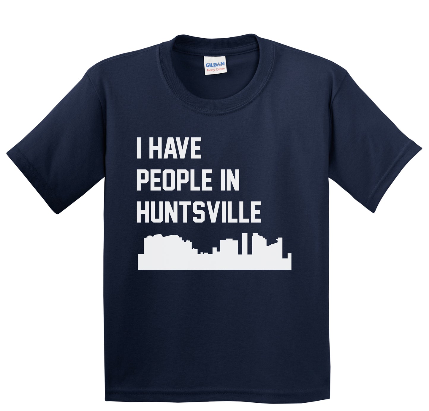 I Have People In Huntsville Alabama Skyline Youth T-Shirt