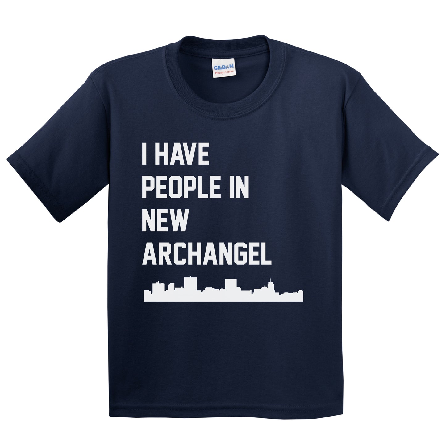I Have People In New Archangel Alaska Skyline Youth T-Shirt
