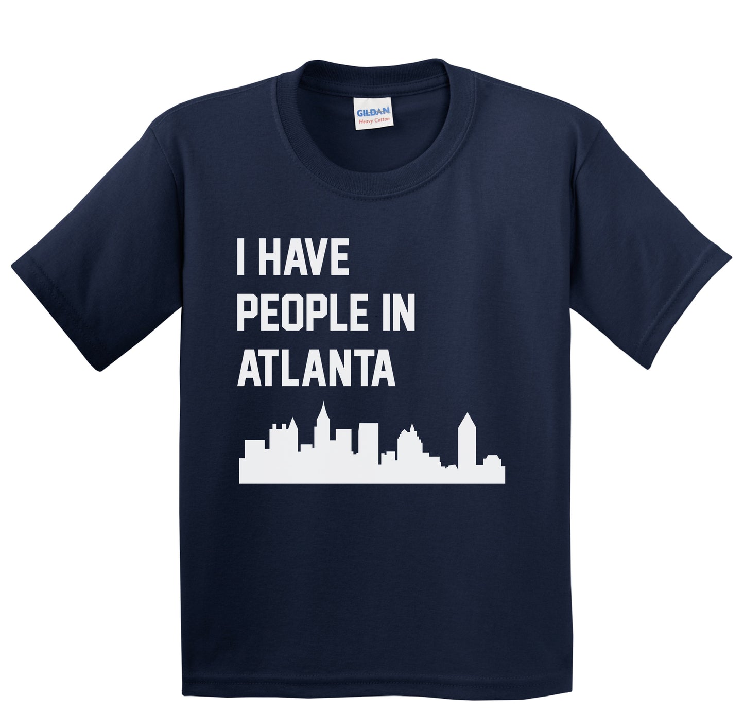 I Have People In Atlanta Georgia Skyline Youth T-Shirt