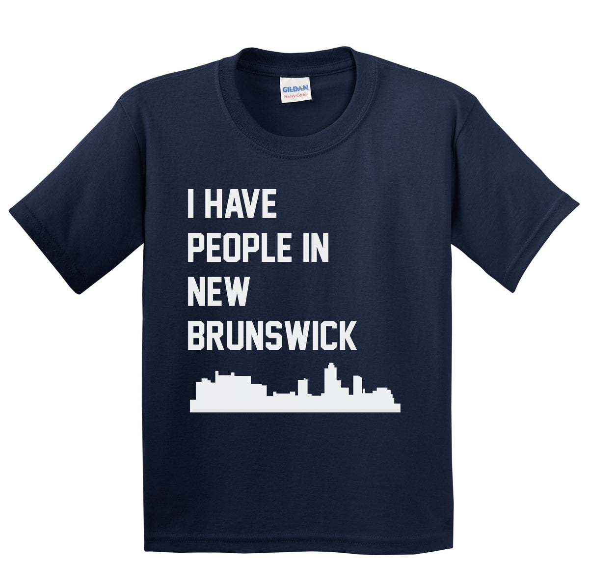 I Have People In New Brunswick New Jersey Skyline Youth T-Shirt