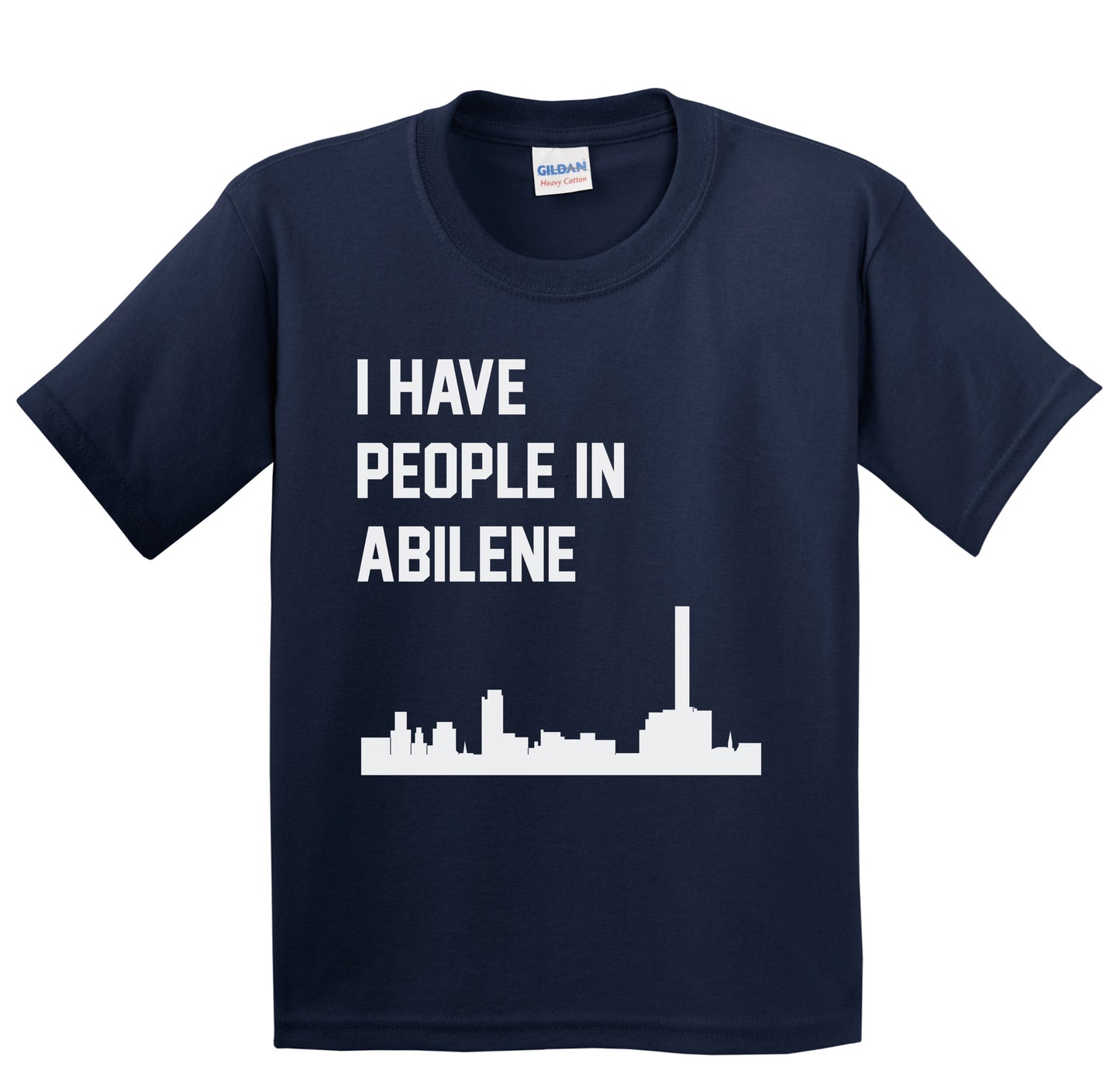 I Have People In Abilene Texas Skyline Youth T-Shirt