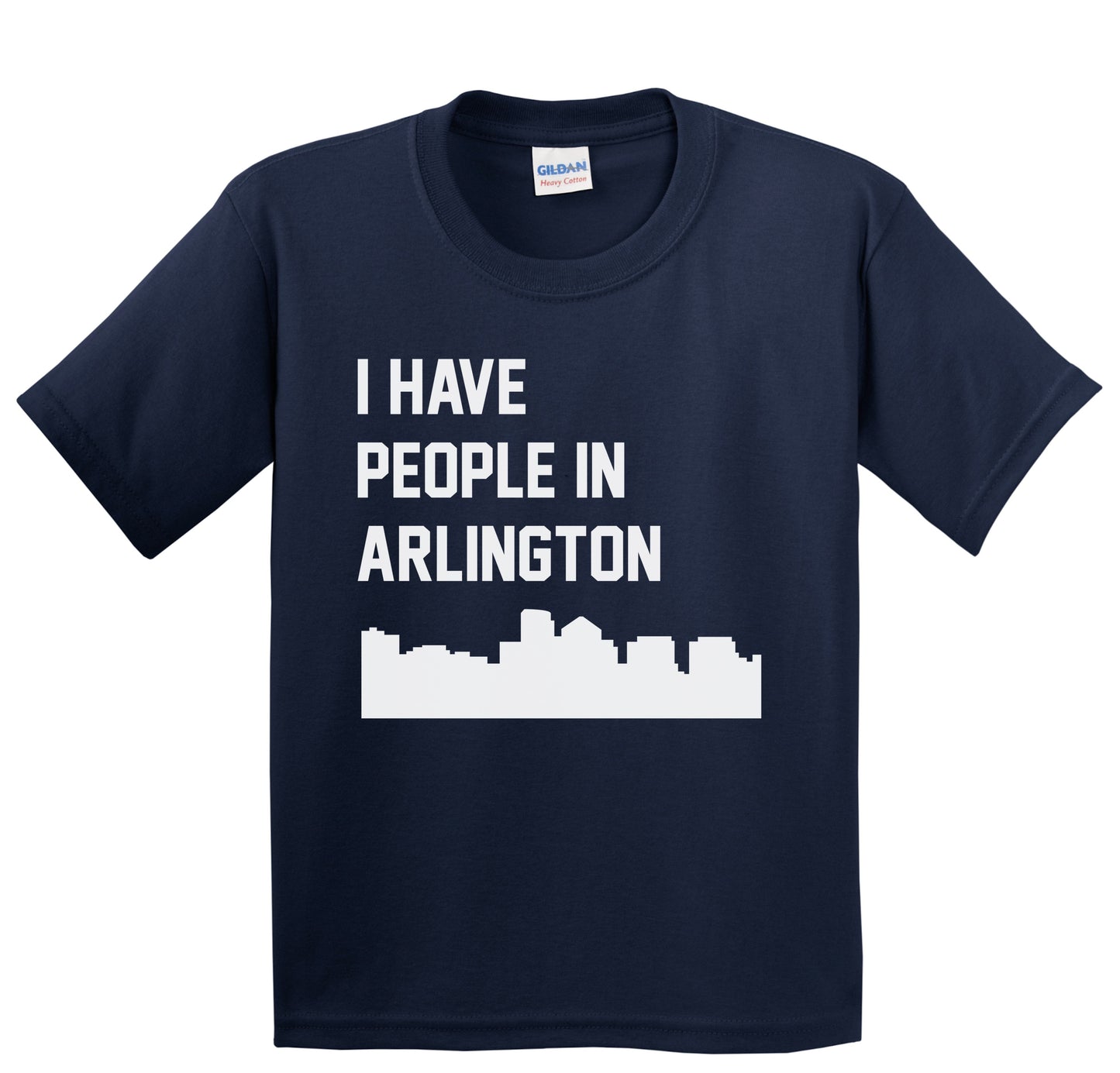 I Have People In Arlington Virginia Skyline Youth T-Shirt