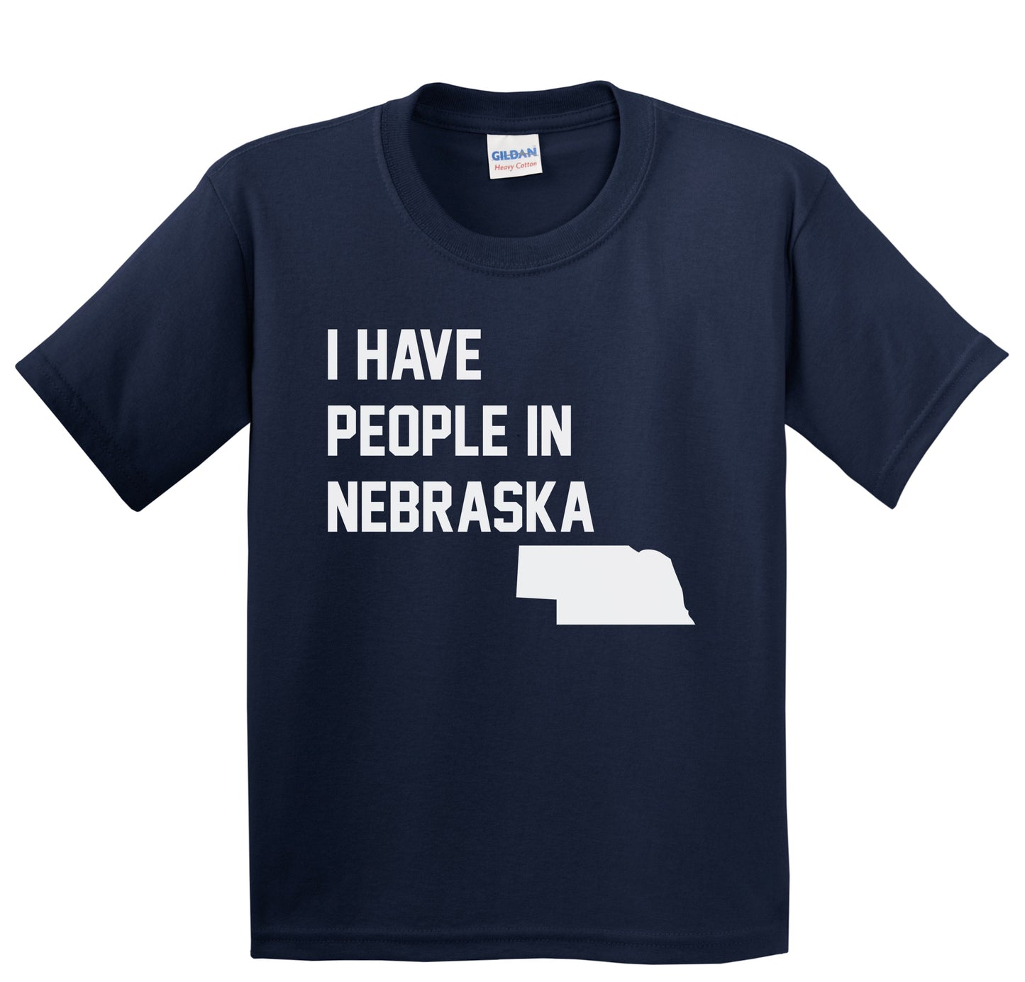 I Have People In Nebraska Youth T-Shirt